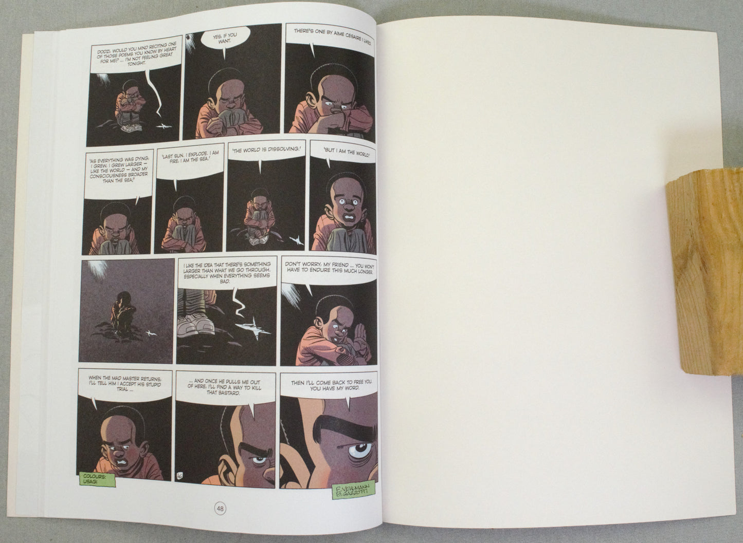 Alone Volume 12: "The Rebels of Neosalem" Cinebook Paperback UK Comic Book by Vehlmann/Gazzotti