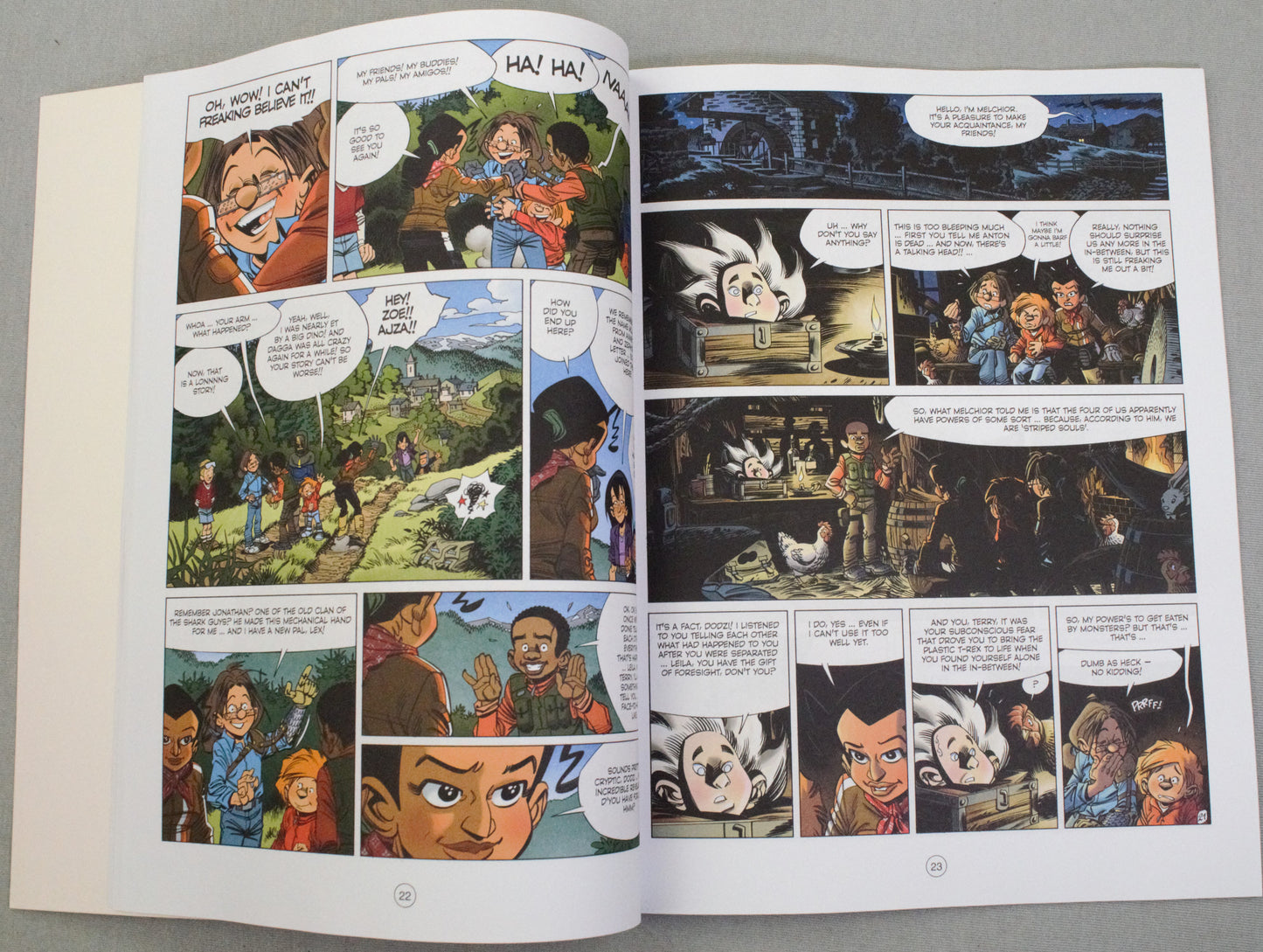 Alone Volume 13: "The Striped Souls" Cinebook Paperback UK Comic Book by Vehlmann/Gazzotti