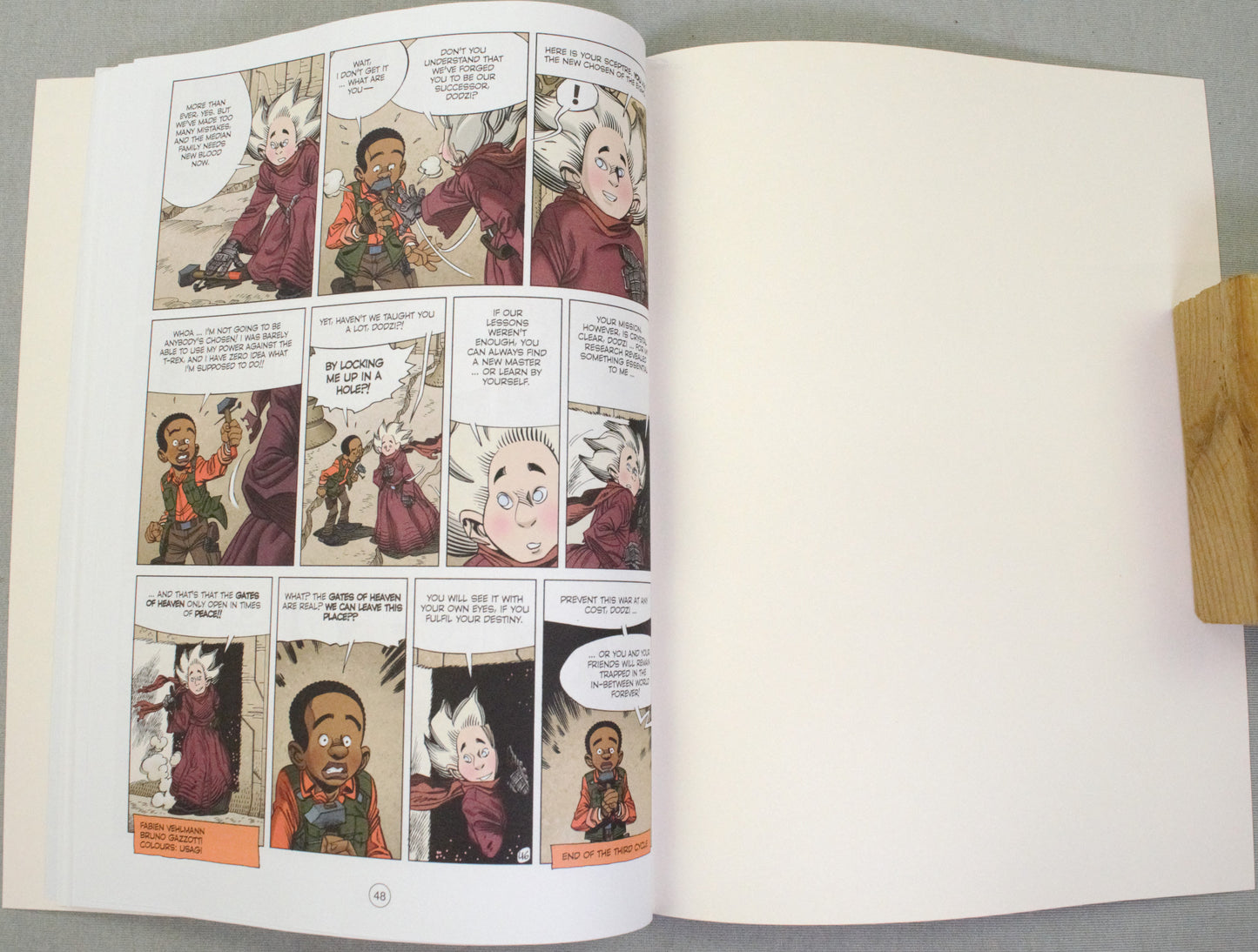 Alone Volume 13: "The Striped Souls" Cinebook Paperback UK Comic Book by Vehlmann/Gazzotti
