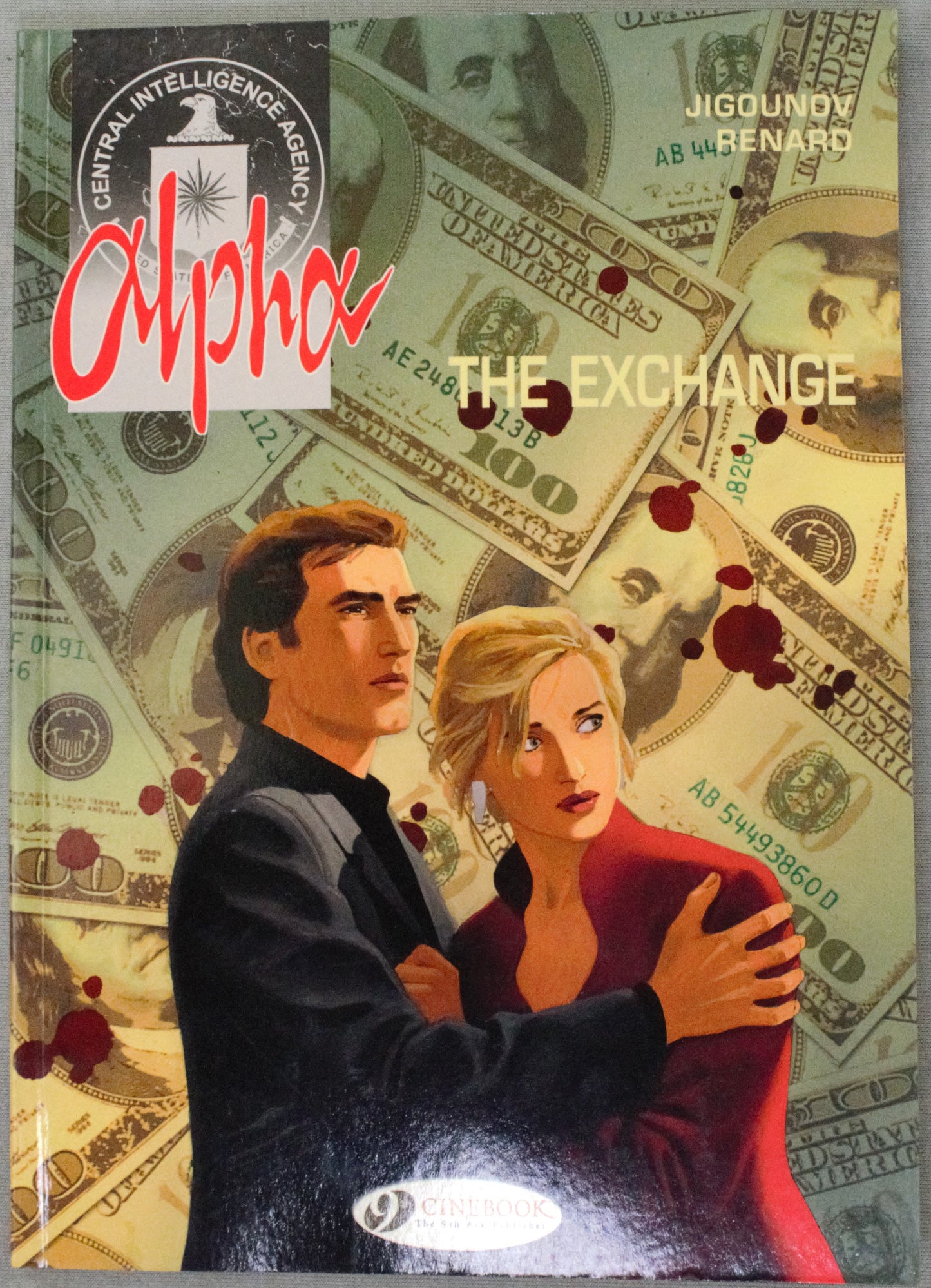 Alpha Volume 1: "The Exchange" Cinebook Paperback UK Comic Book by Jigounov/Renard