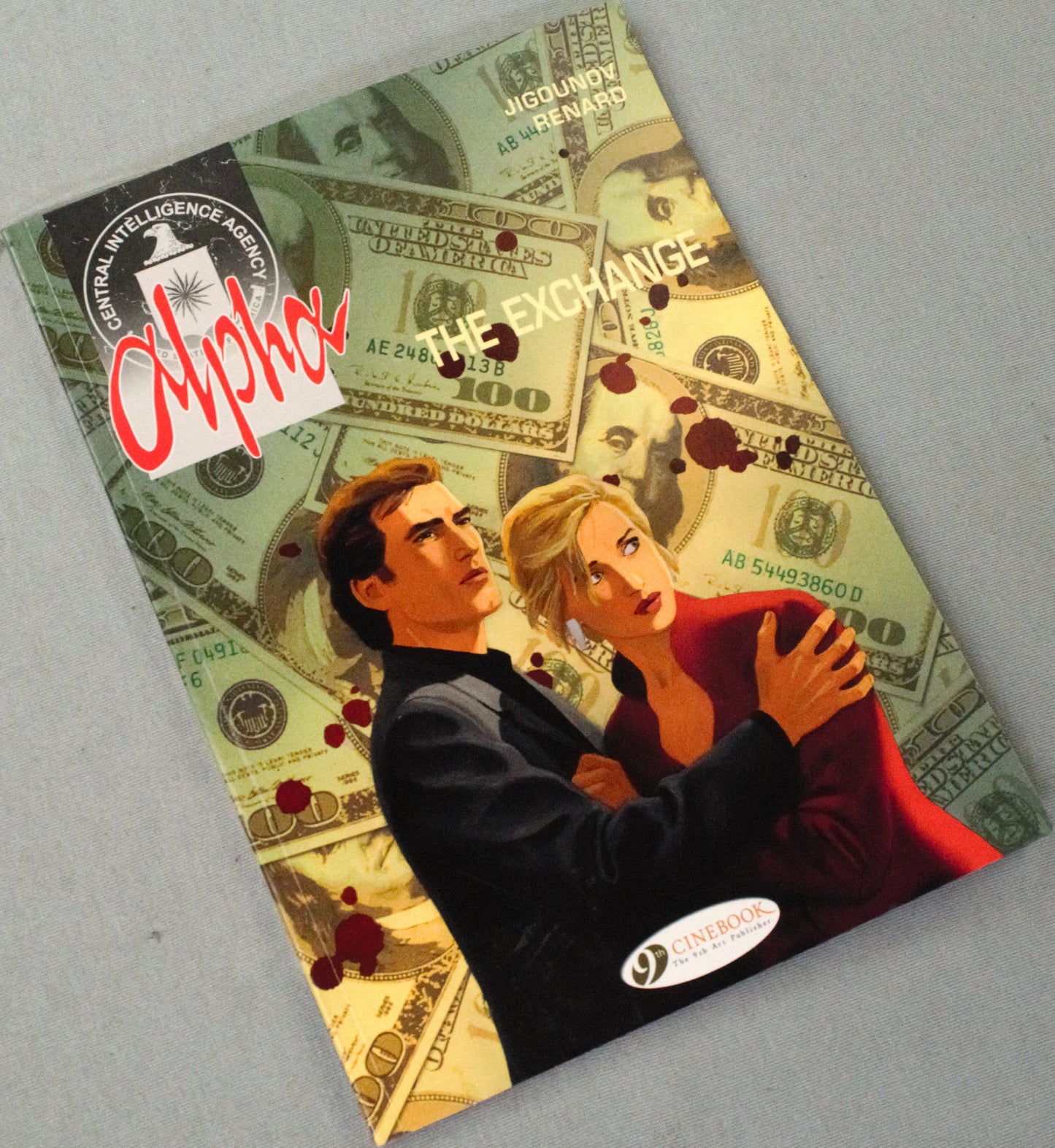 Alpha Volume 1: "The Exchange" Cinebook Paperback UK Comic Book by Jigounov/Renard