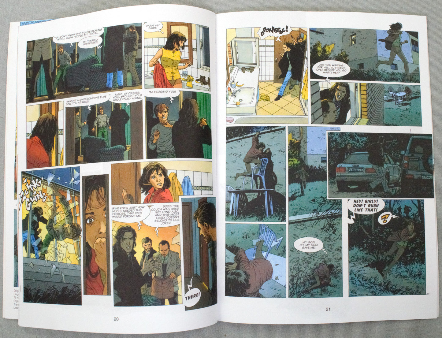 Alpha Volume 2: "Wolves Wages" Cinebook Paperback UK Comic Book by Jigounov/Mythic