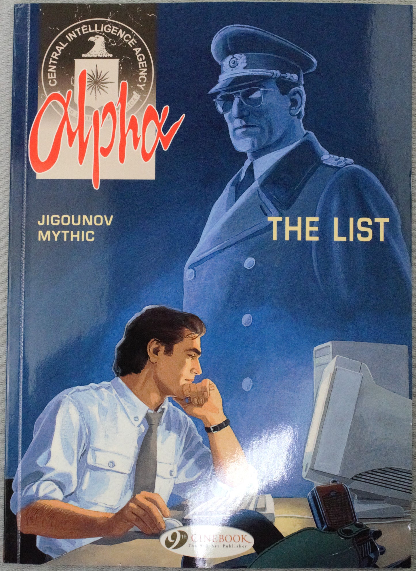 Alpha Volume 3: "The List" Cinebook Paperback UK Comic Book by Jigounov/Mythic