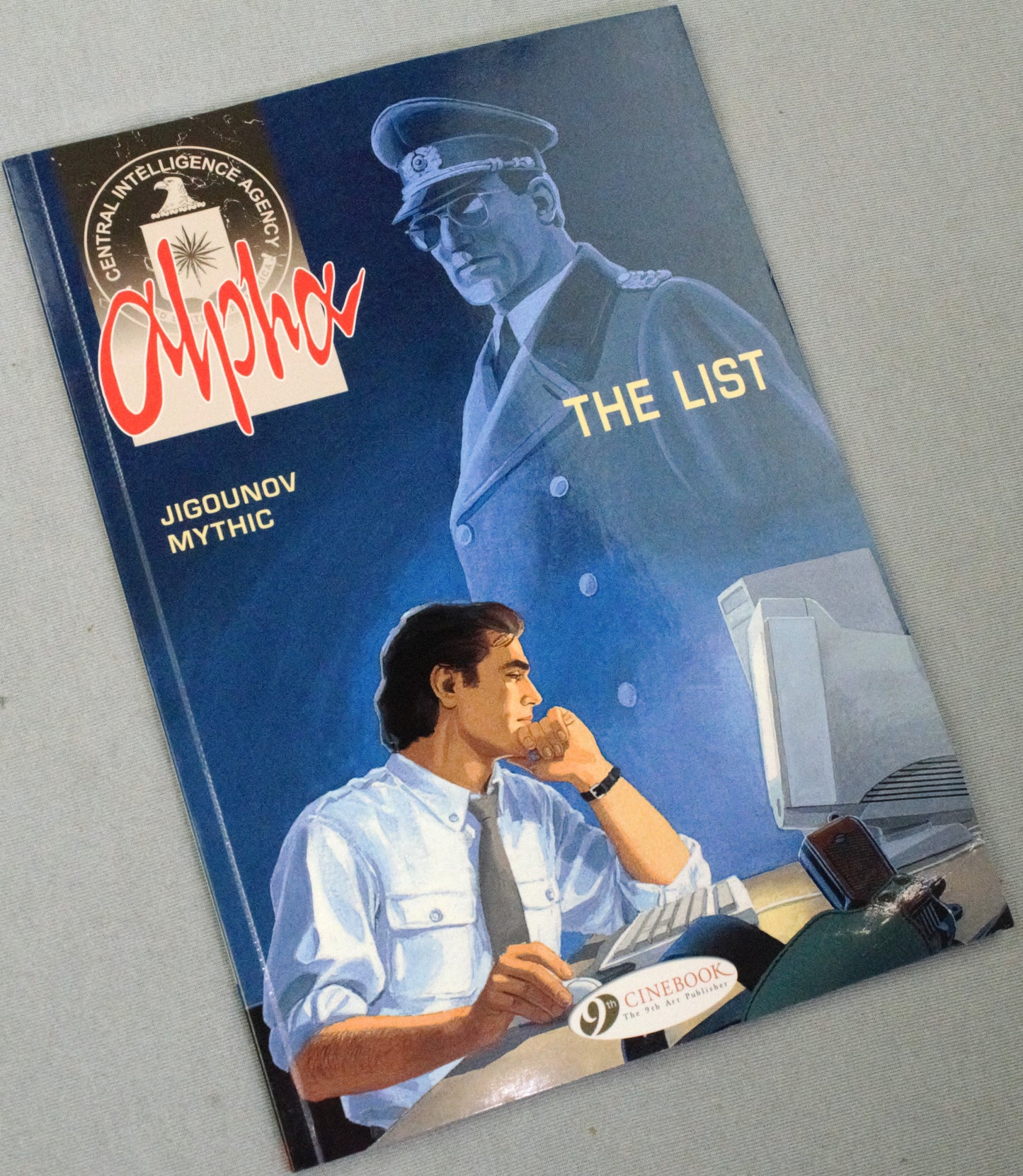 Alpha Volume 3: "The List" Cinebook Paperback UK Comic Book by Jigounov/Mythic