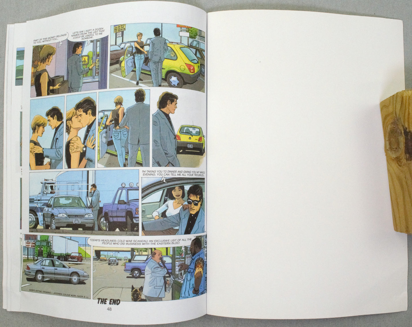 Alpha Volume 3: "The List" Cinebook Paperback UK Comic Book by Jigounov/Mythic