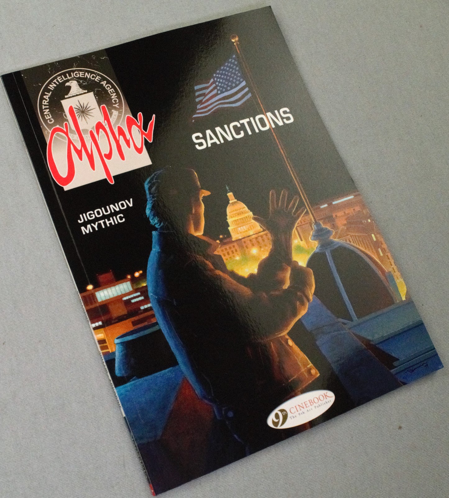 Alpha Volume 4: "Sanctions" Cinebook Paperback UK Comic Book by Jigounov/Mythic