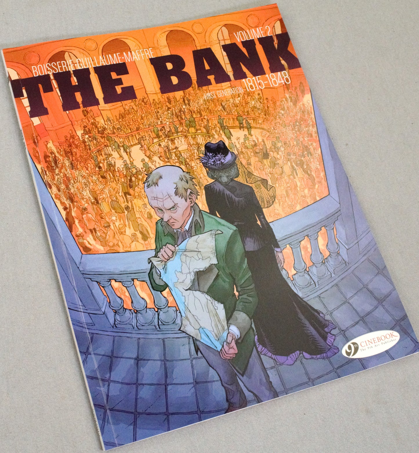 The Bank Volume 2: "Emigres Billion" Cinebook Paperback UK Comic Book by Boisserie/Guillaume/Maffre