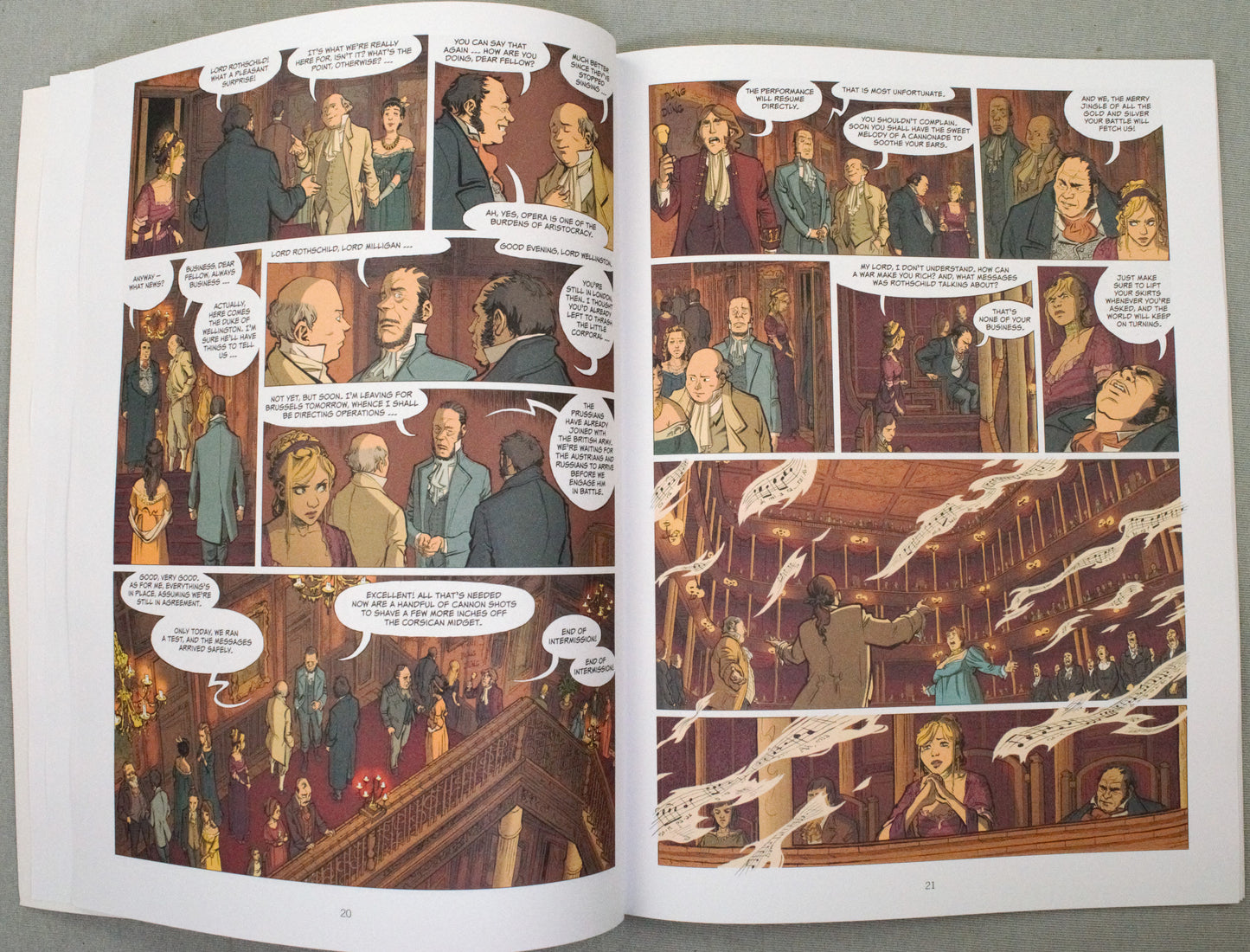 The Bank Volume 1: "Waterloo Insider" Cinebook Paperback UK Comic Book by Boisserie/Guillaume/Maffre