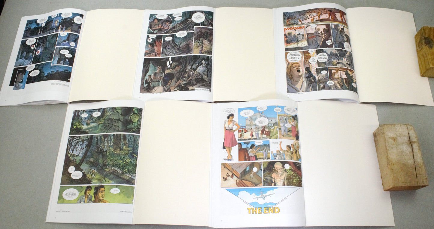 Amazonia Episodes 1-5 Comic Books: Cinebook UK Paperback Editions FULL SET