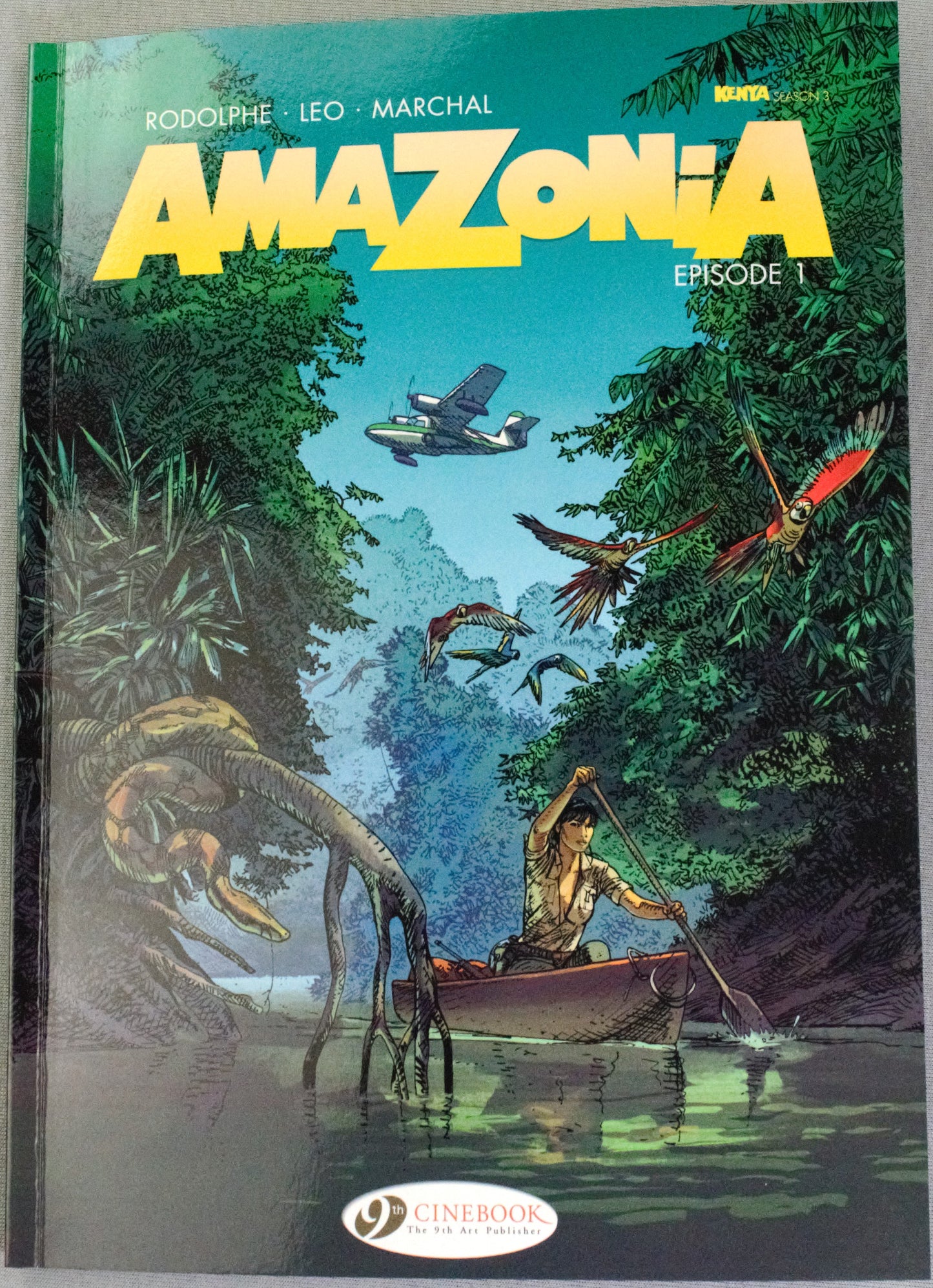 Amazonia Episode 1: Cinebook Paperback UK Comic Book by Rodolphe/Leo/Marchal