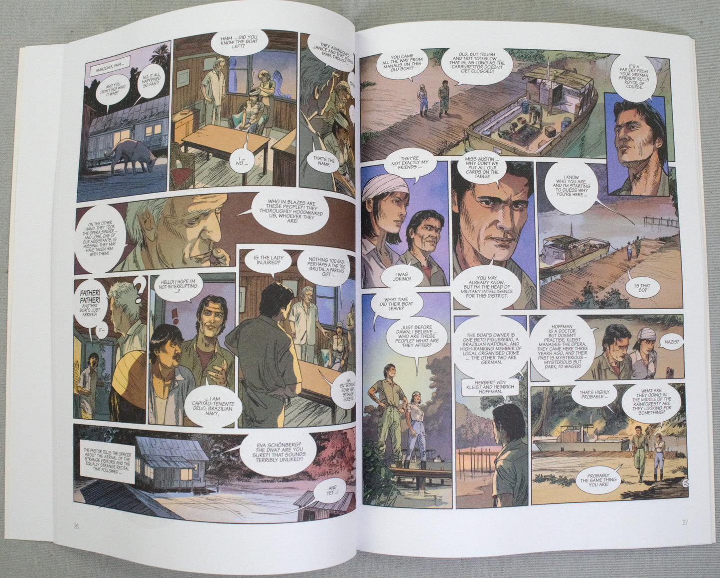 Amazonia Episode 2: Cinebook Paperback UK Comic Book by Rodolphe/Leo/Marchal