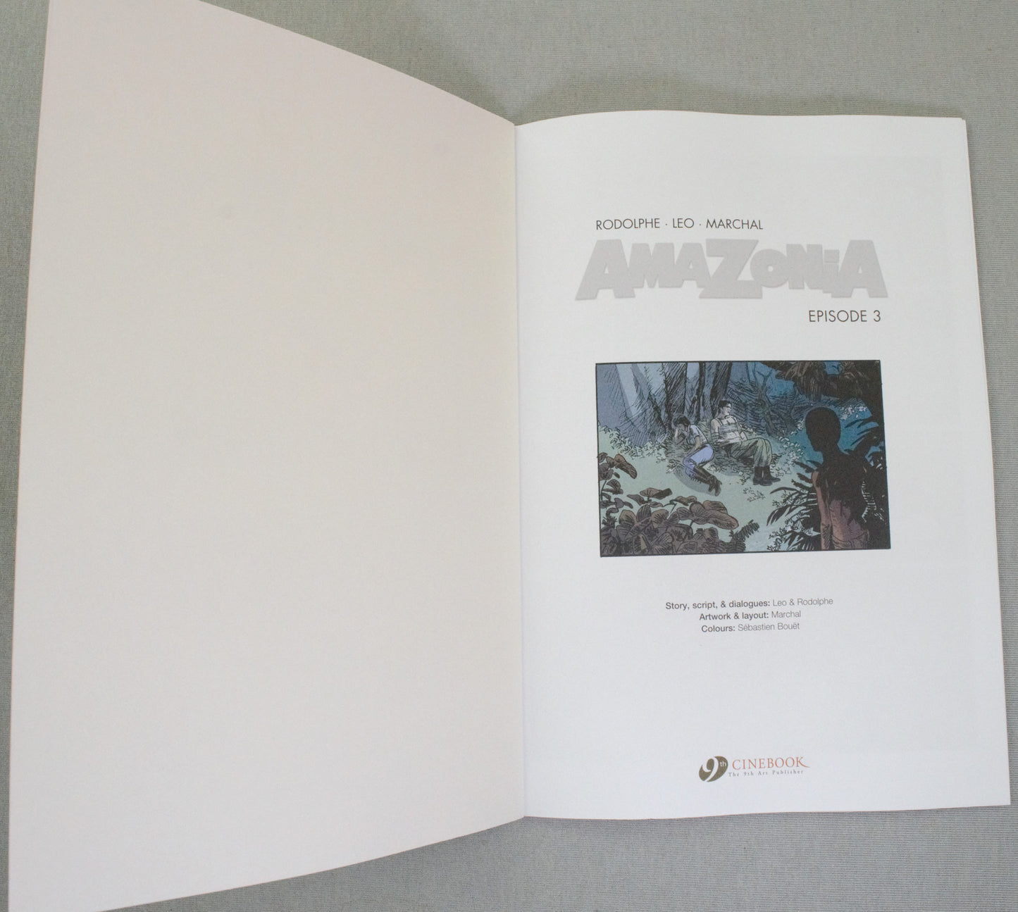Amazonia Episode 3: Cinebook Paperback UK Comic Book by Rodolphe/Leo/Marchal