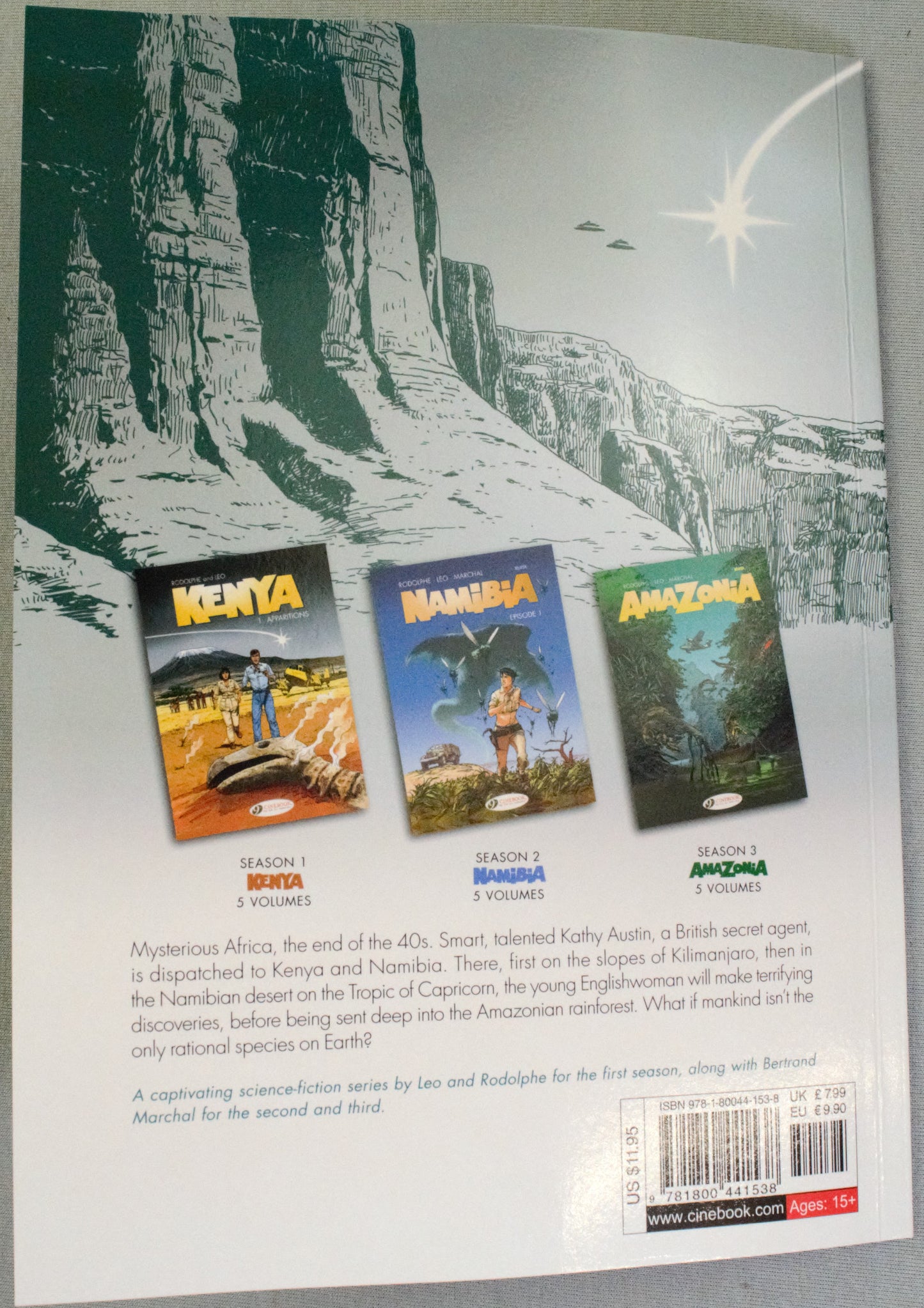 Amazonia Episode 3: Cinebook Paperback UK Comic Book by Rodolphe/Leo/Marchal