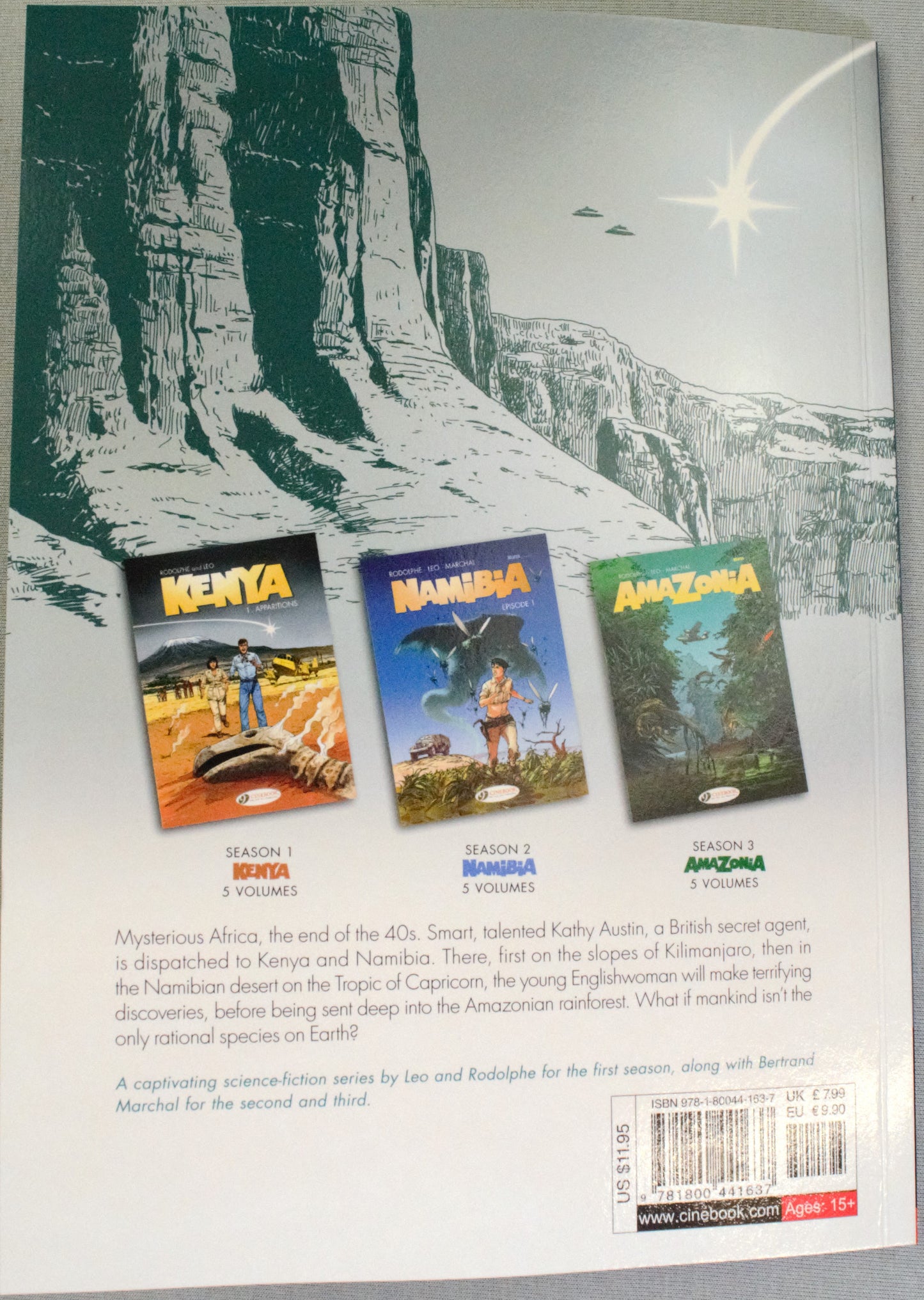 Amazonia Episode 4: Cinebook Paperback UK Comic Book by Rodolphe/Leo/Marchal