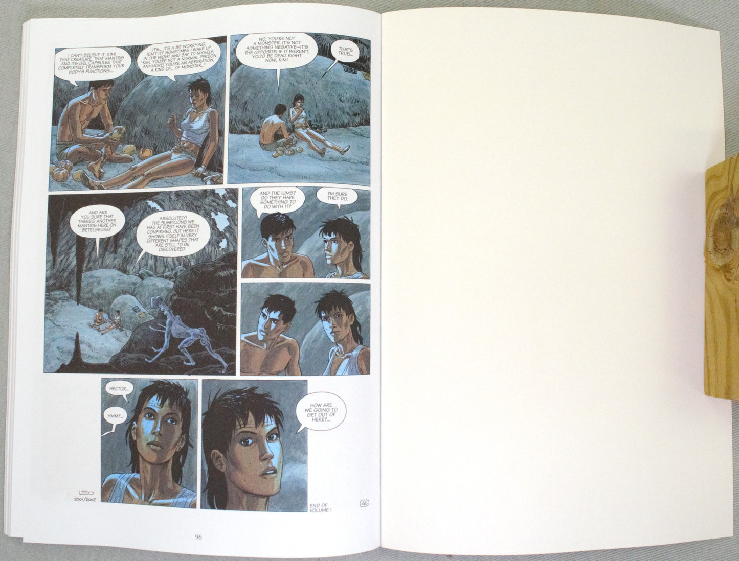 Leo Betelgeuse Volume 1: "The Survivors" Cinebook Paperback UK Comic Book by Leo