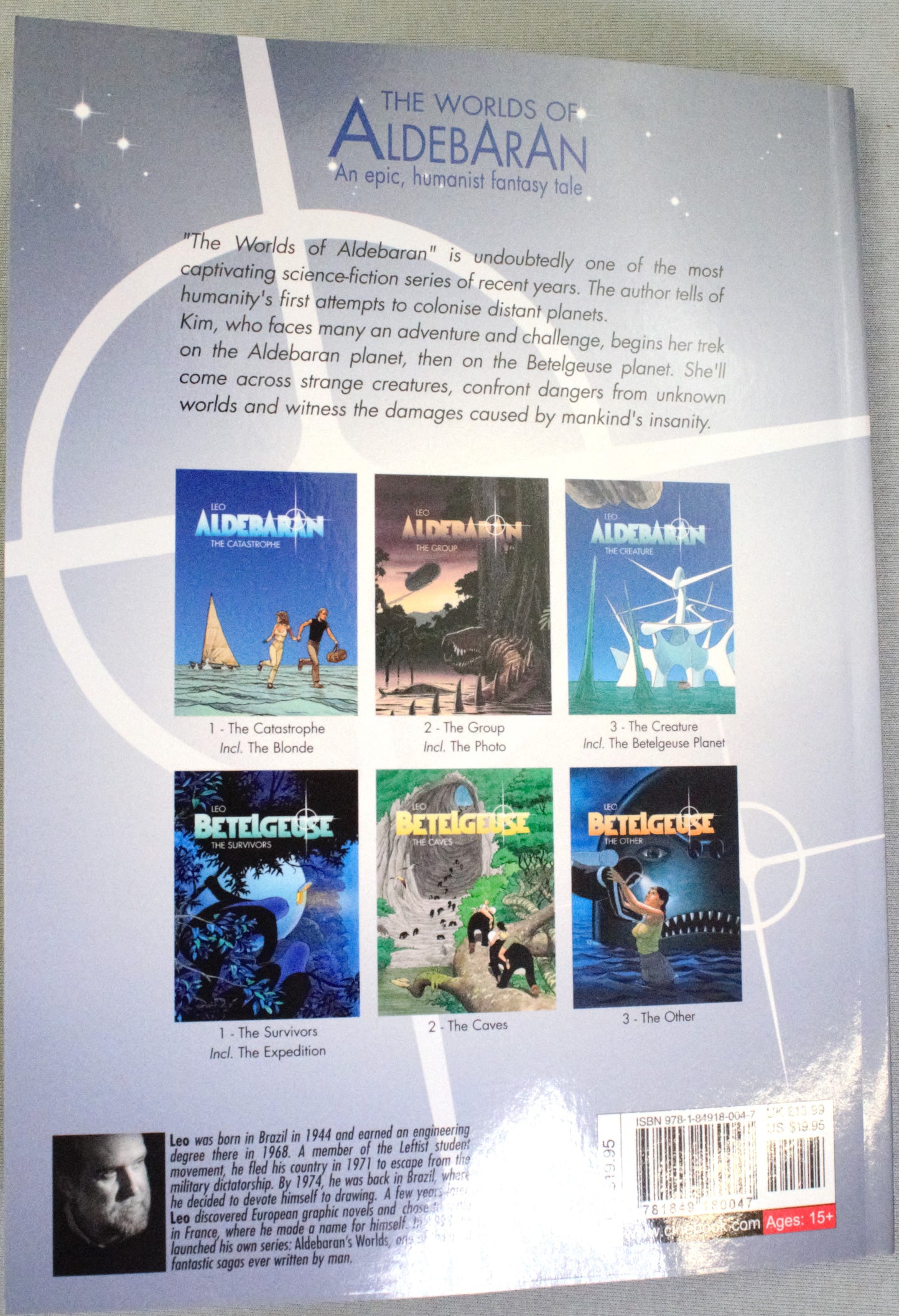 Leo Betelgeuse Volume 1: "The Survivors" Cinebook Paperback UK Comic Book by Leo