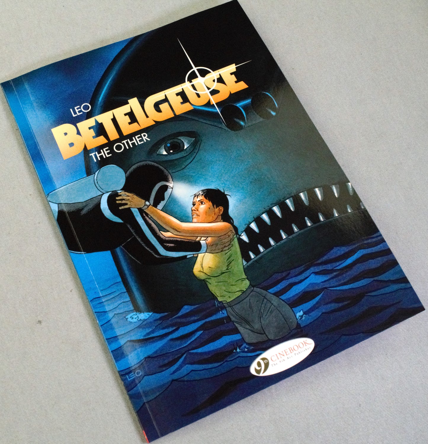 Leo Betelgeuse Volume 2: "The Caves" Cinebook Paperback UK Comic Book by Leo