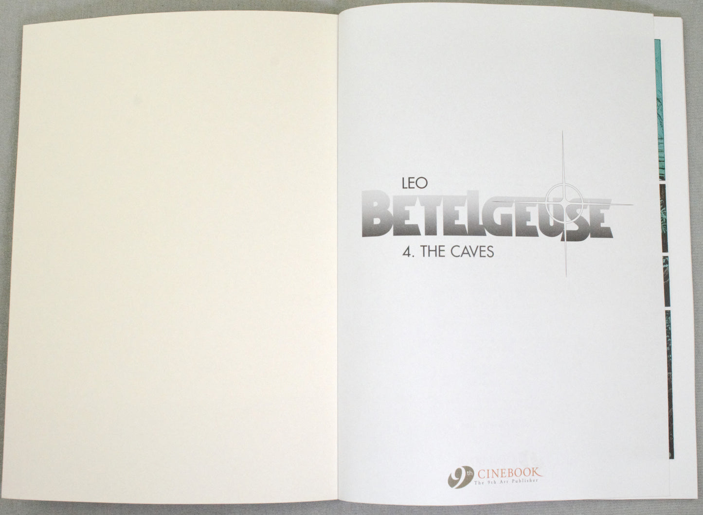Leo Betelgeuse Volume 3: "The Other" Cinebook Paperback UK Comic Book by Leo