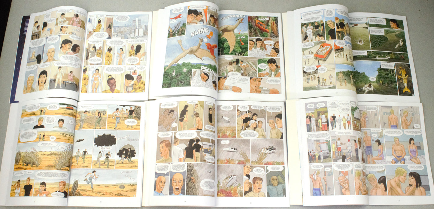 Leo Antares Episodes 1-6 Comic Books: Cinebook UK Paperback Editions FULL SET