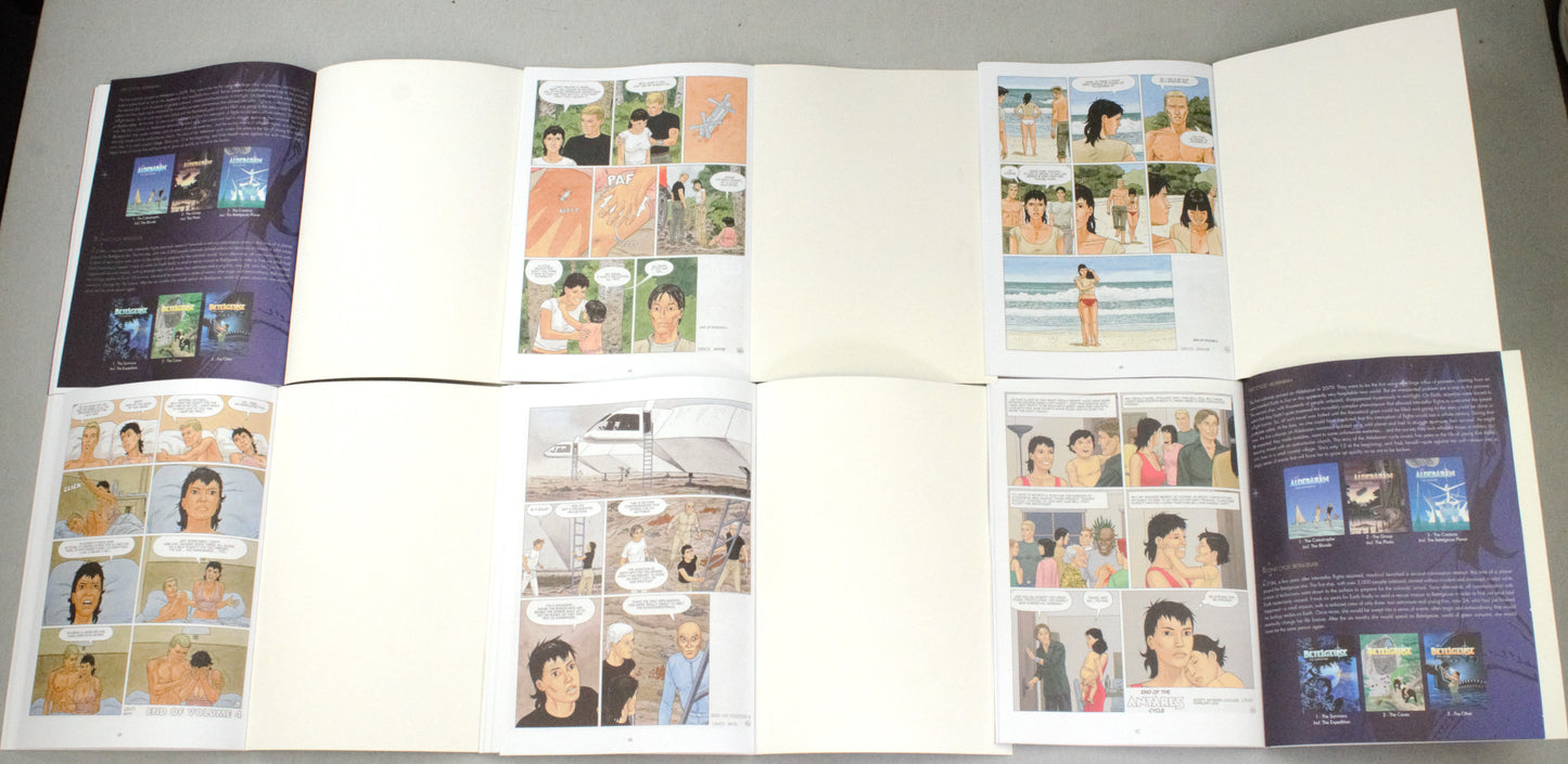 Leo Antares Episodes 1-6 Comic Books: Cinebook UK Paperback Editions FULL SET