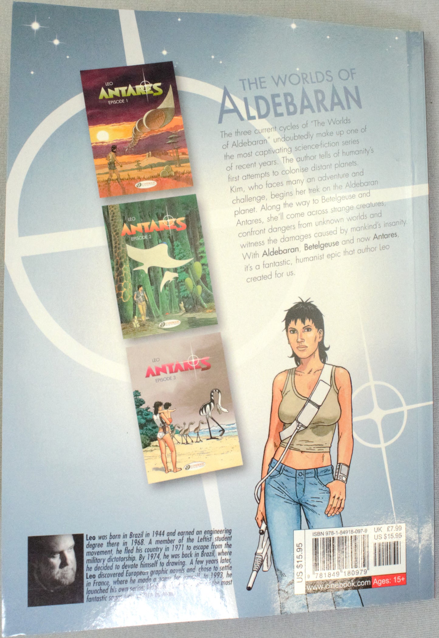 Leo Antares Episode 1: Cinebook Paperback UK Comic Book by Leo