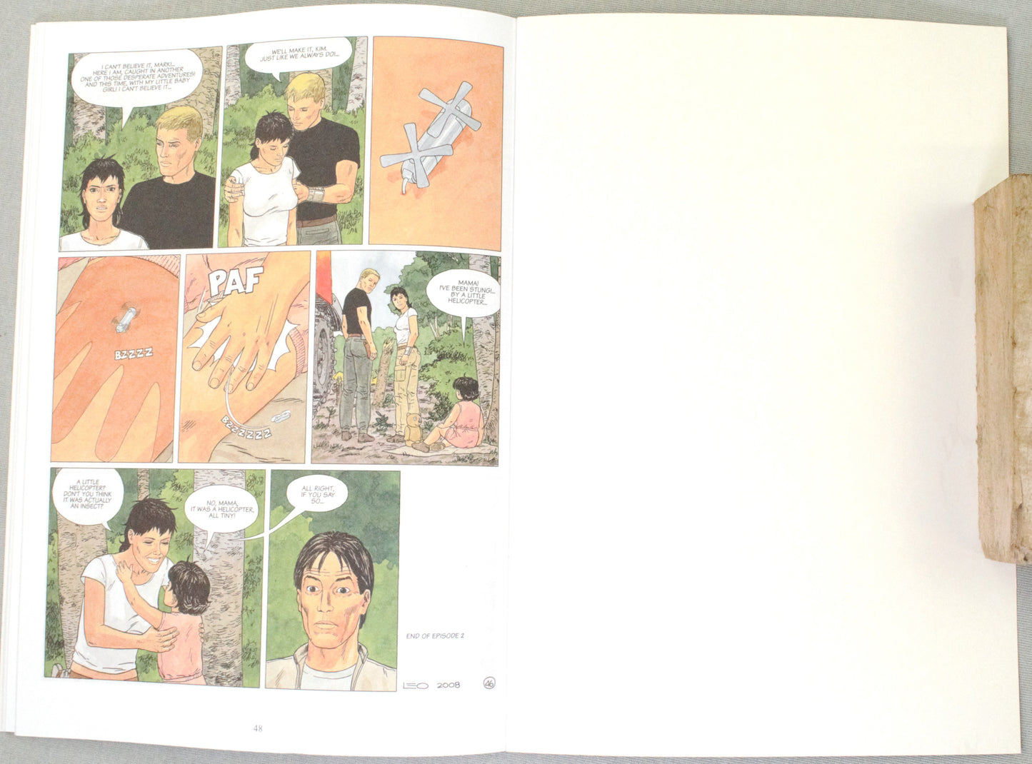 Leo Antares Episode 2: Cinebook Paperback UK Comic Book by Leo