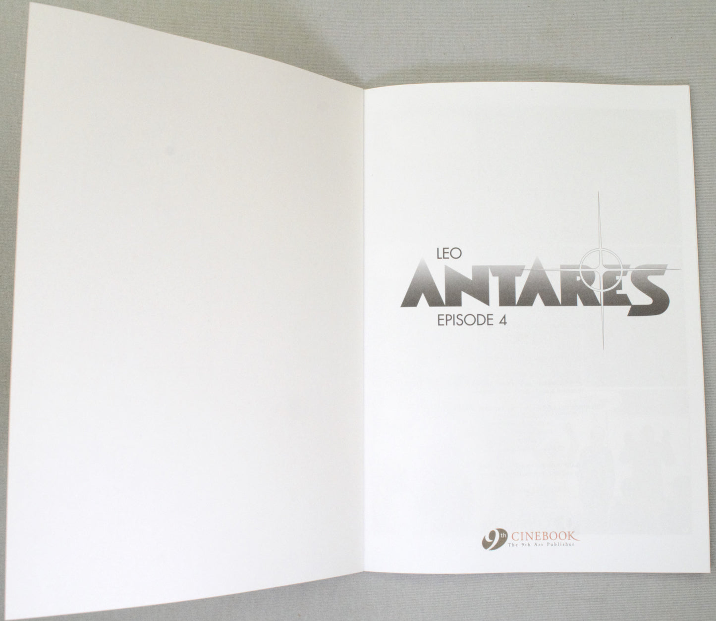 Leo Antares Episode 4: Cinebook Paperback UK Comic Book by Leo