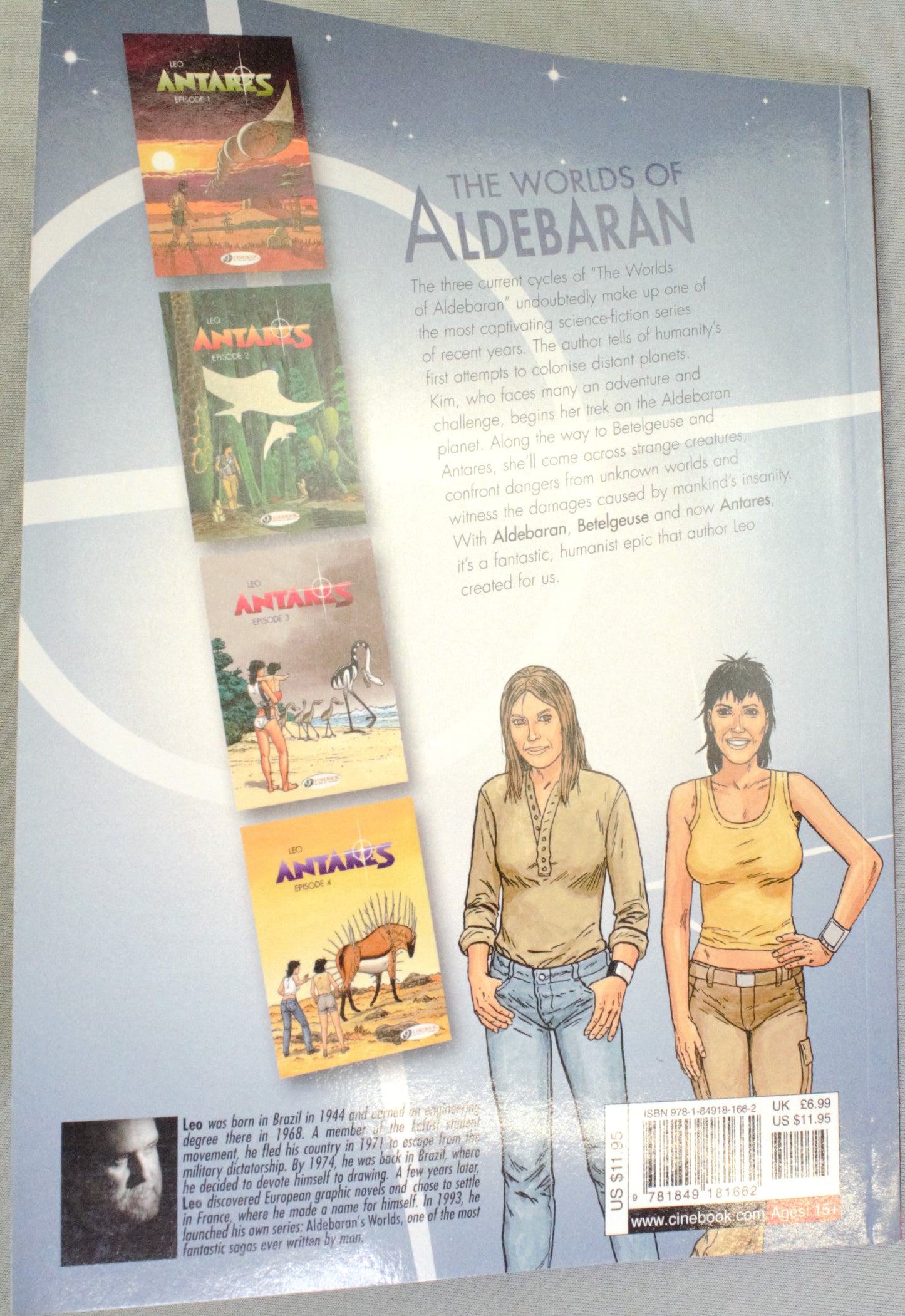Leo Antares Episode 4: Cinebook Paperback UK Comic Book by Leo