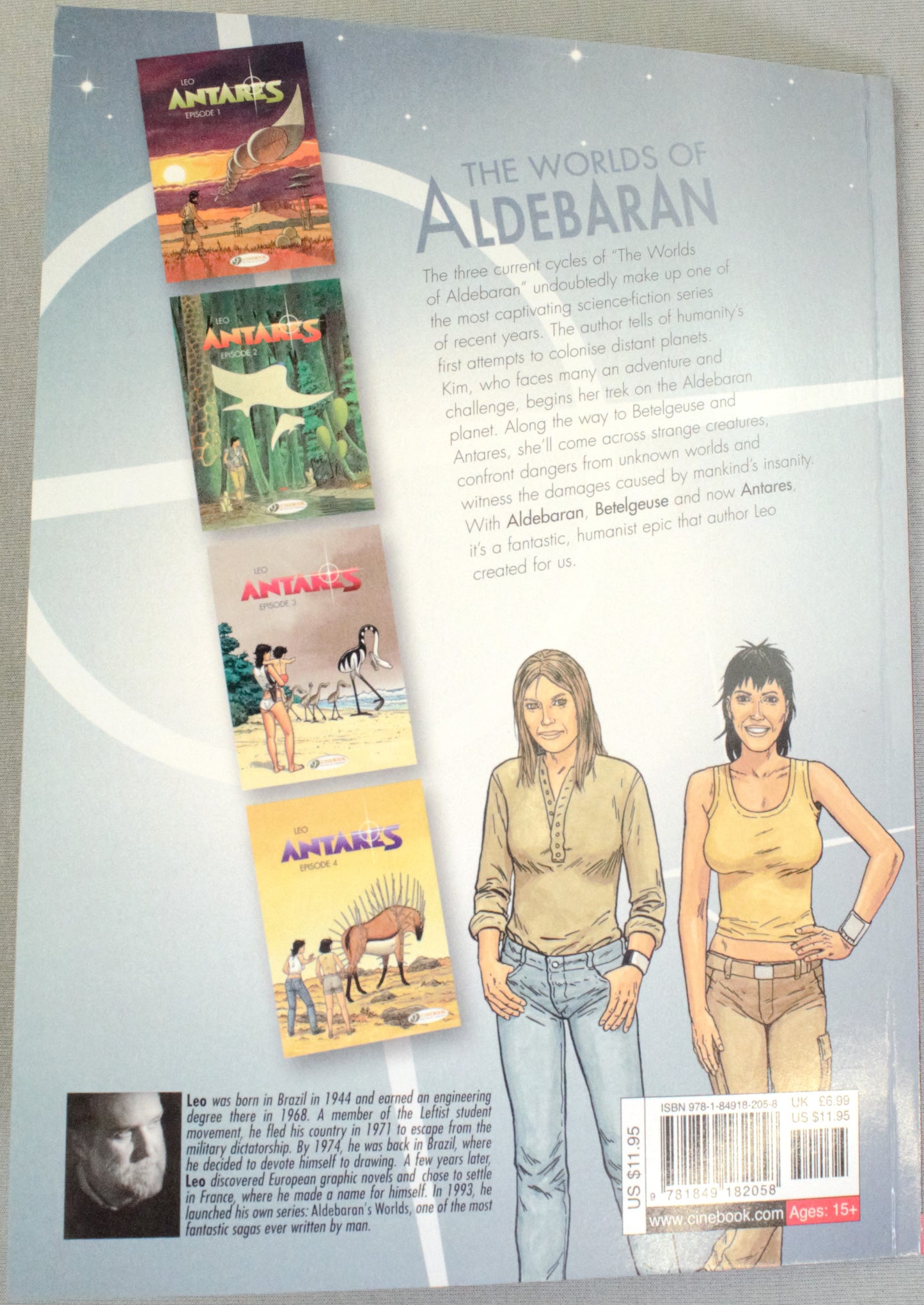 Leo Antares Episode 5: Cinebook Paperback UK Comic Book by Leo