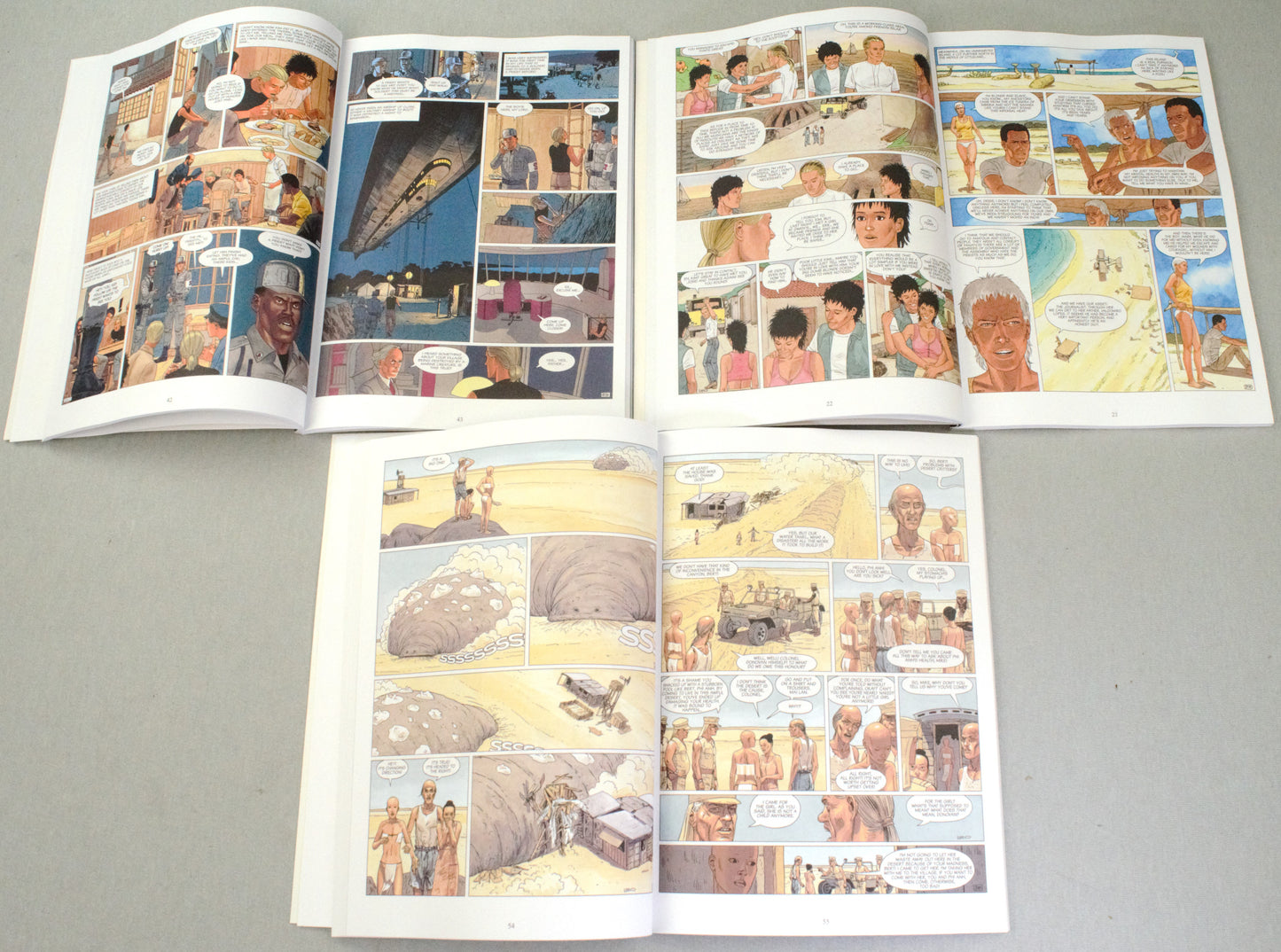 Leo Aldebaran Volumes 1-3: Cinebook Paperback UK Comic Books by Leo FULL SET