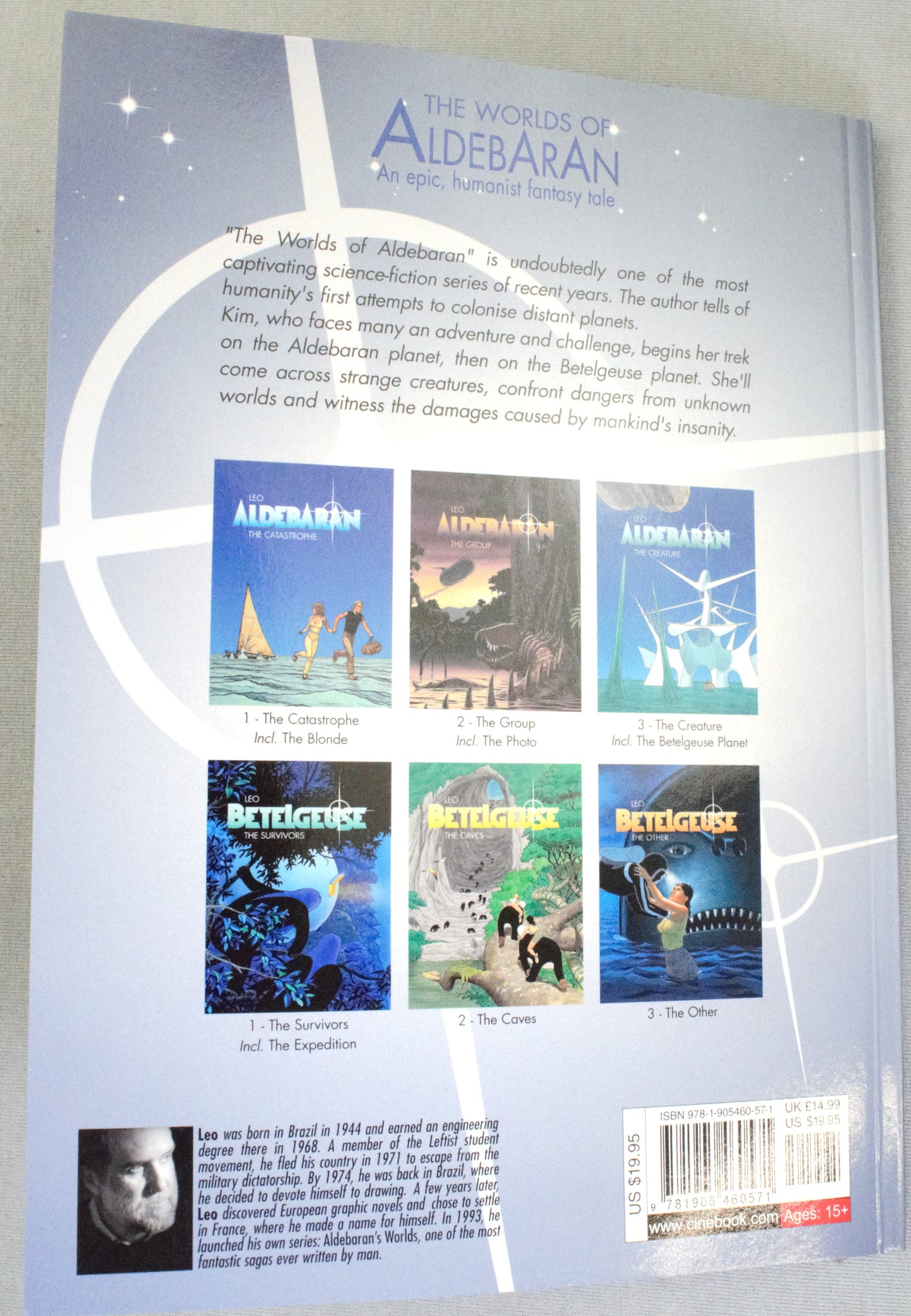 Leo Aldebaran Volume 1: "The Catastrophe" Cinebook Paperback UK Comic Book by Leo