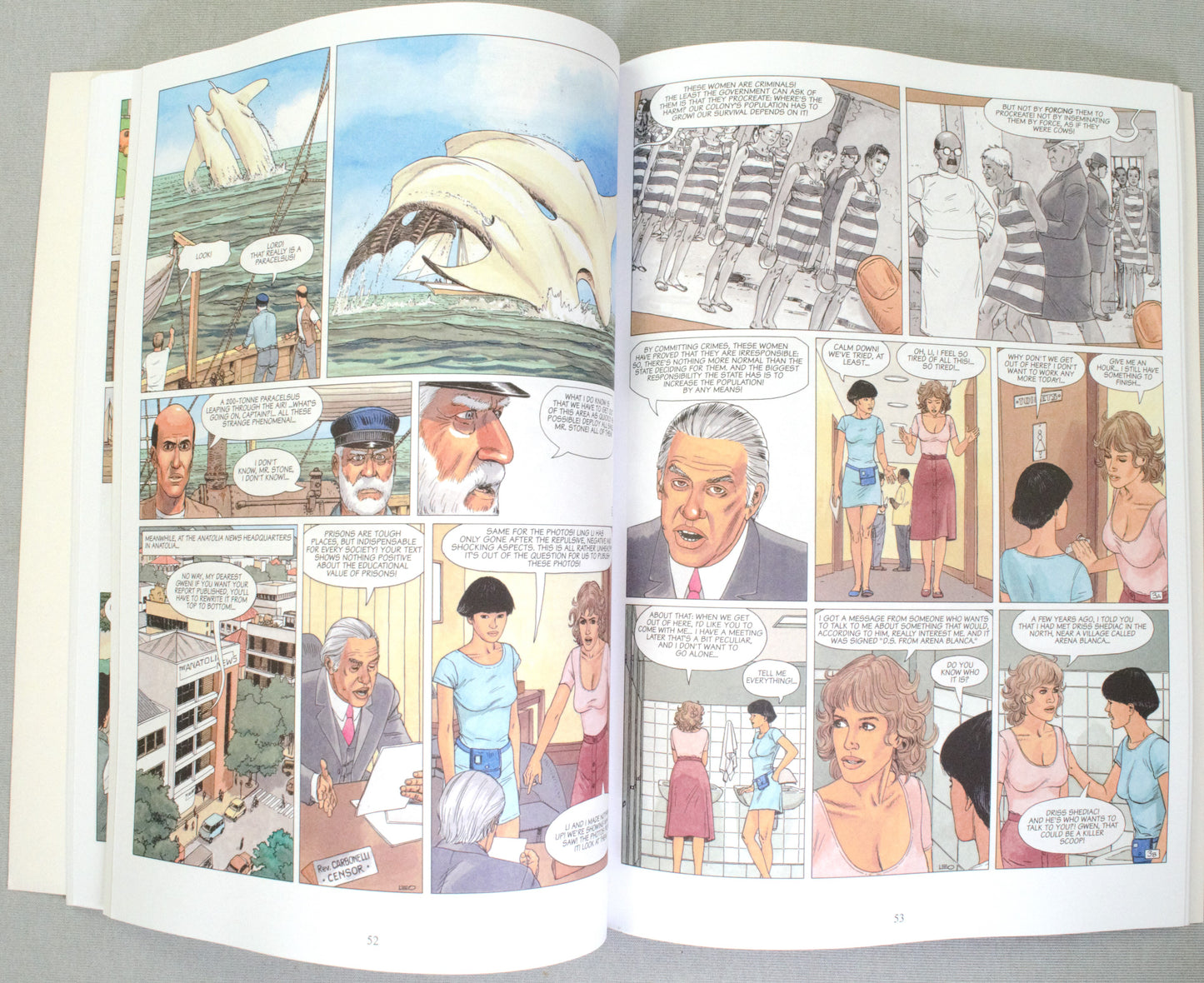 Leo Aldebaran Volume 2: "The Group" Cinebook Paperback UK Comic Book by Leo