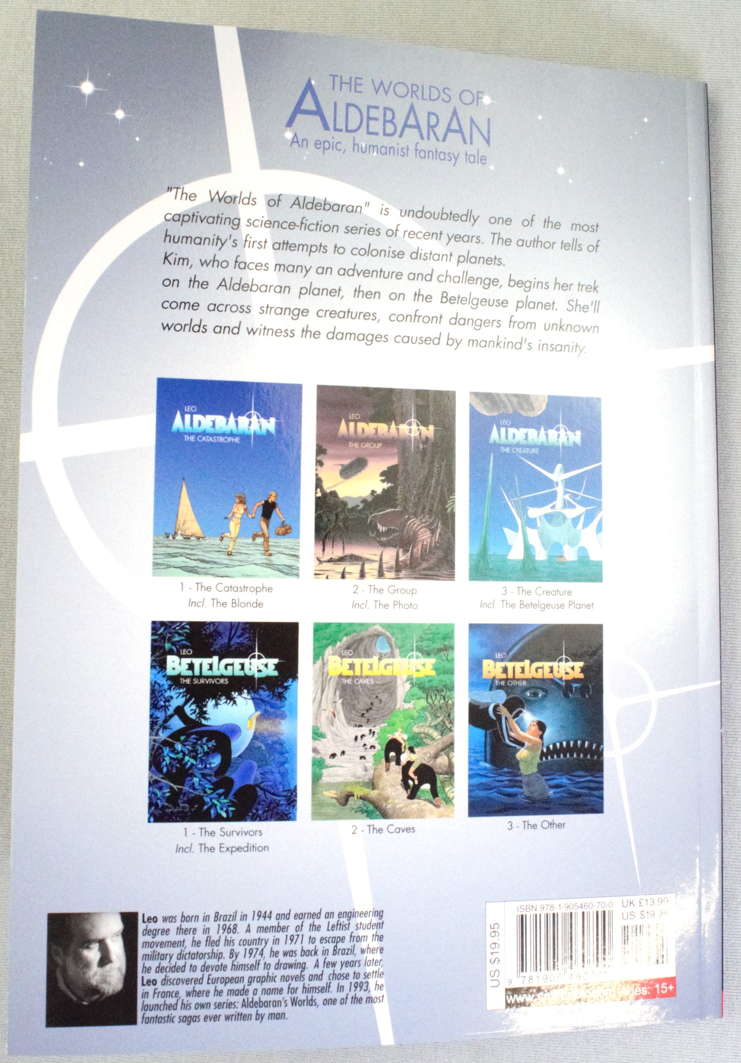 Leo Aldebaran Volume 2: "The Group" Cinebook Paperback UK Comic Book by Leo