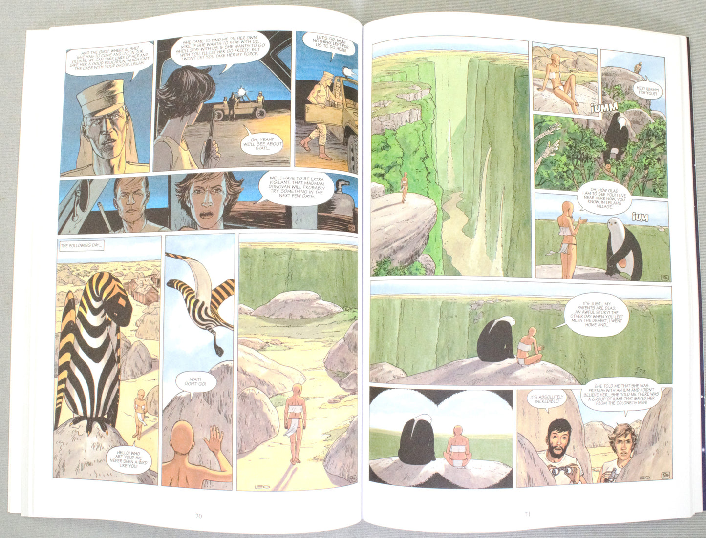 Leo Aldebaran Volume 3: "The Creature" Cinebook Paperback UK Comic Book by Leo