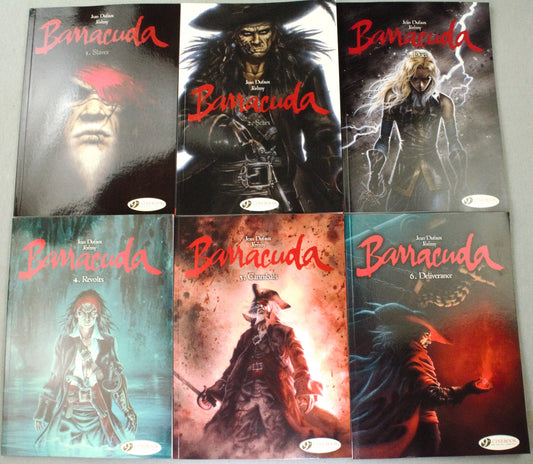 Barracuda Volumes 1-6: Cinebook Paperback UK Comic Books by Dufaux/Jérémy FULL SET