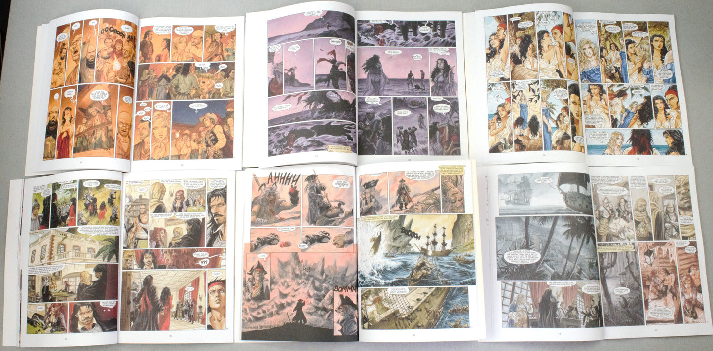 Barracuda Volumes 1-6: Cinebook Paperback UK Comic Books by Dufaux/Jérémy FULL SET