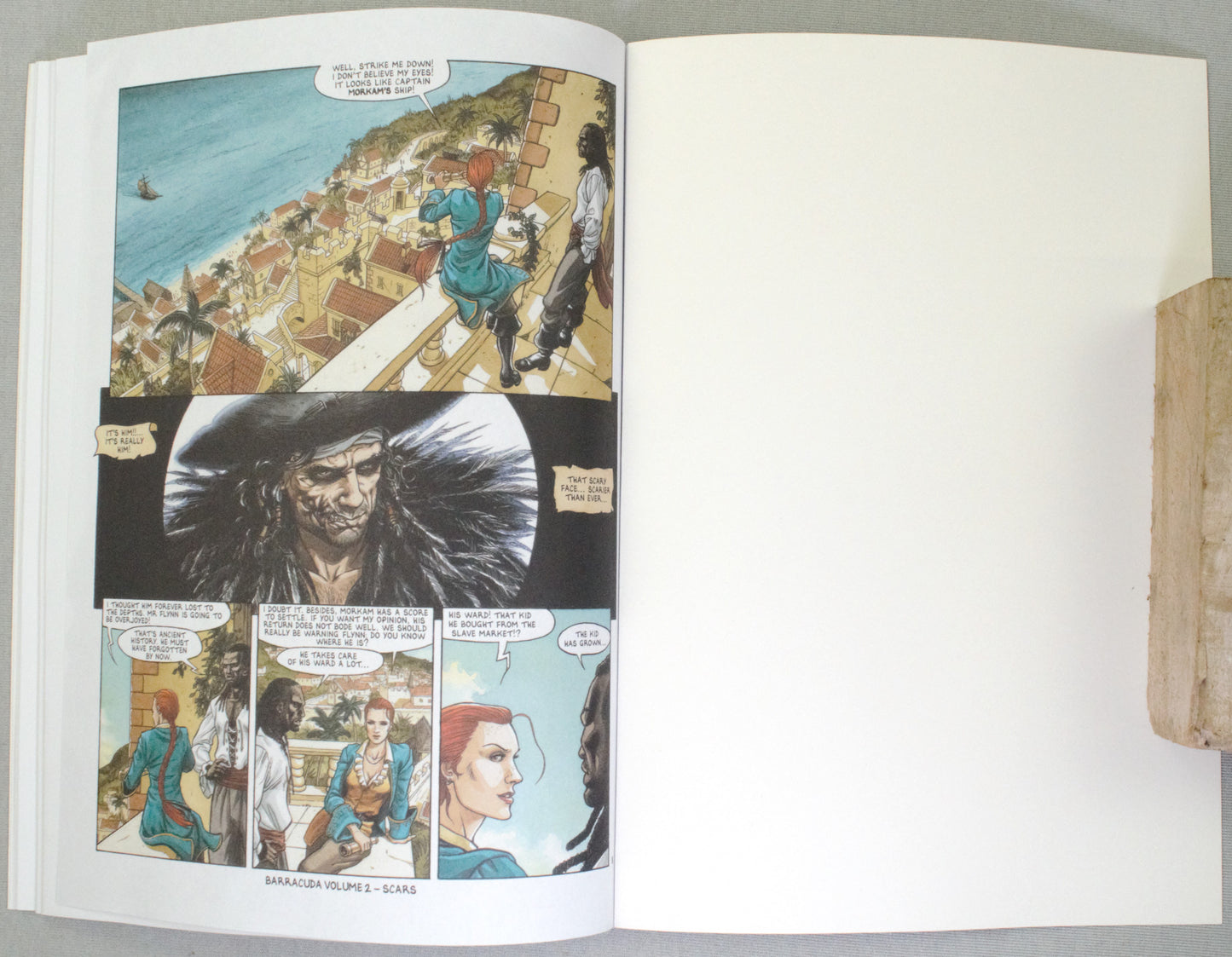 Barracuda Volume 1: "Slaves" Cinebook Paperback UK Comic Book by Dufaux/Jérémy