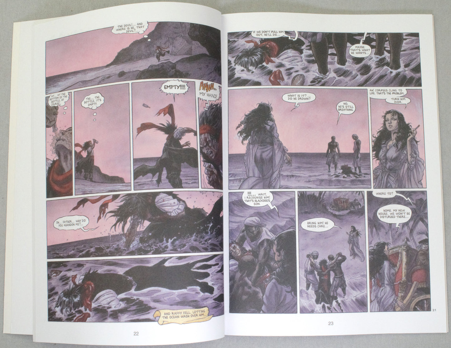Barracuda Volume 2: "Scars" Cinebook Paperback UK Comic Book by Dufaux/Jérémy