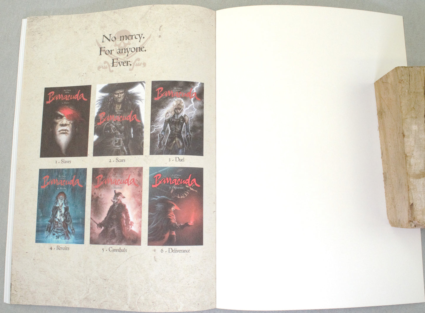 Barracuda Volume 6: "Deliverance" Cinebook Paperback UK Comic Book by Dufaux/Jérémy