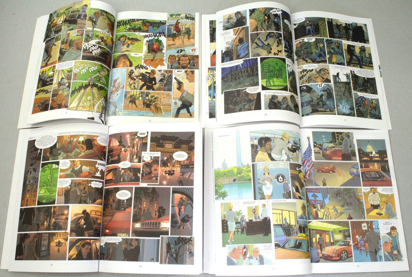 Alpha Volumes 1-4 Comic Books: Cinebook UK Paperback Editions FULL SET