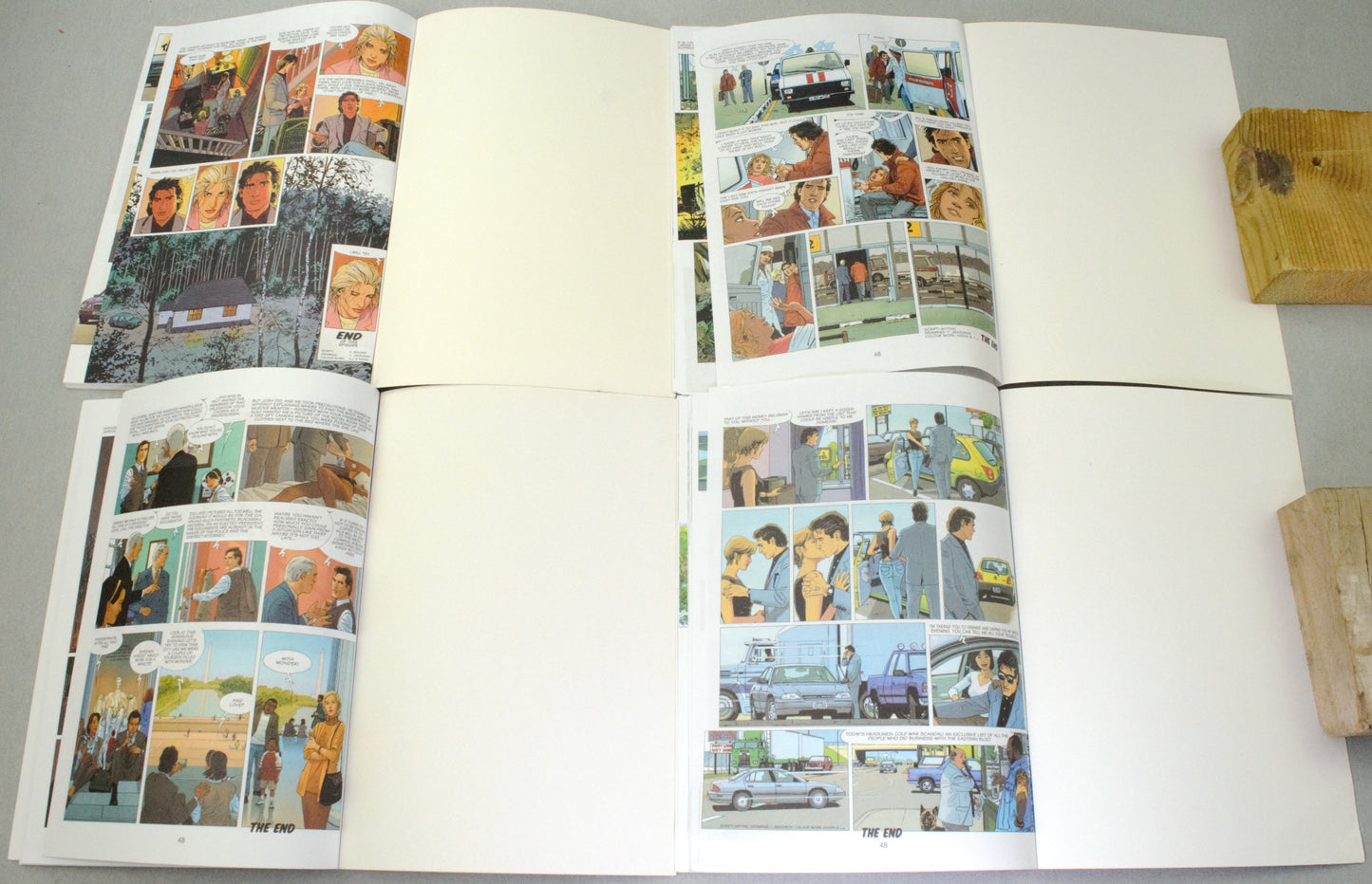 Alpha Volumes 1-4 Comic Books: Cinebook UK Paperback Editions FULL SET