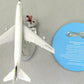 Moulinsart Tintin Plane 29570 Santaero Company Plane: Les Picaros Model Avion #50