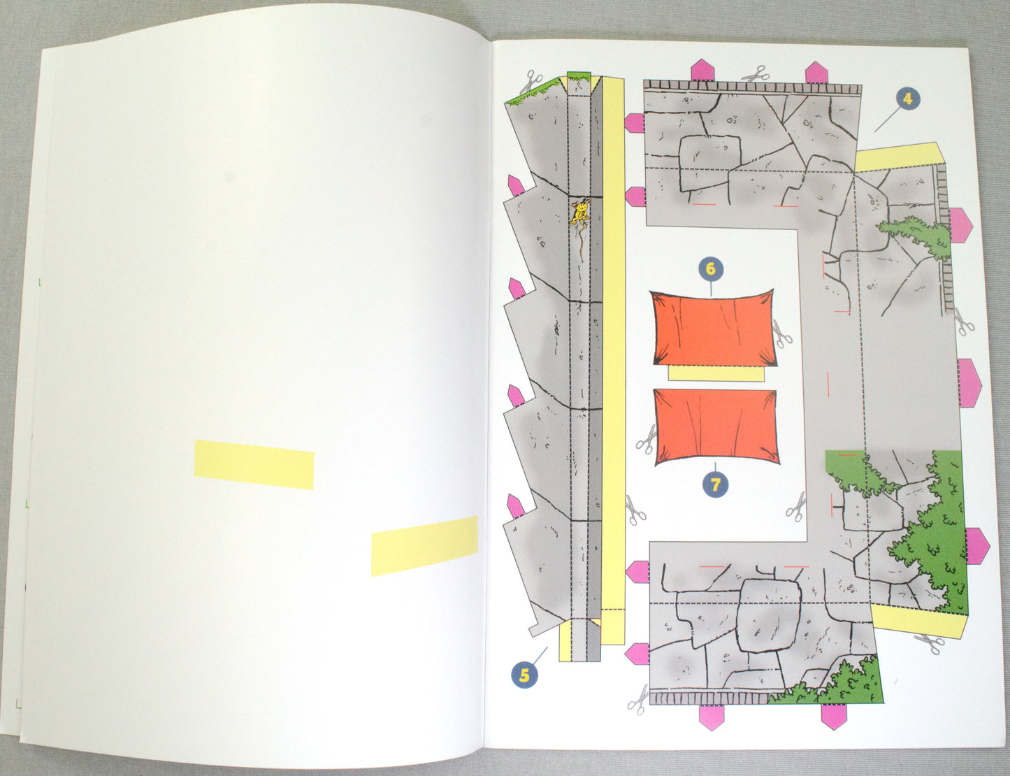 Marsupilami Diorama 3D A Monter La pyramide - Dargaud/Lomard 2016 Edition