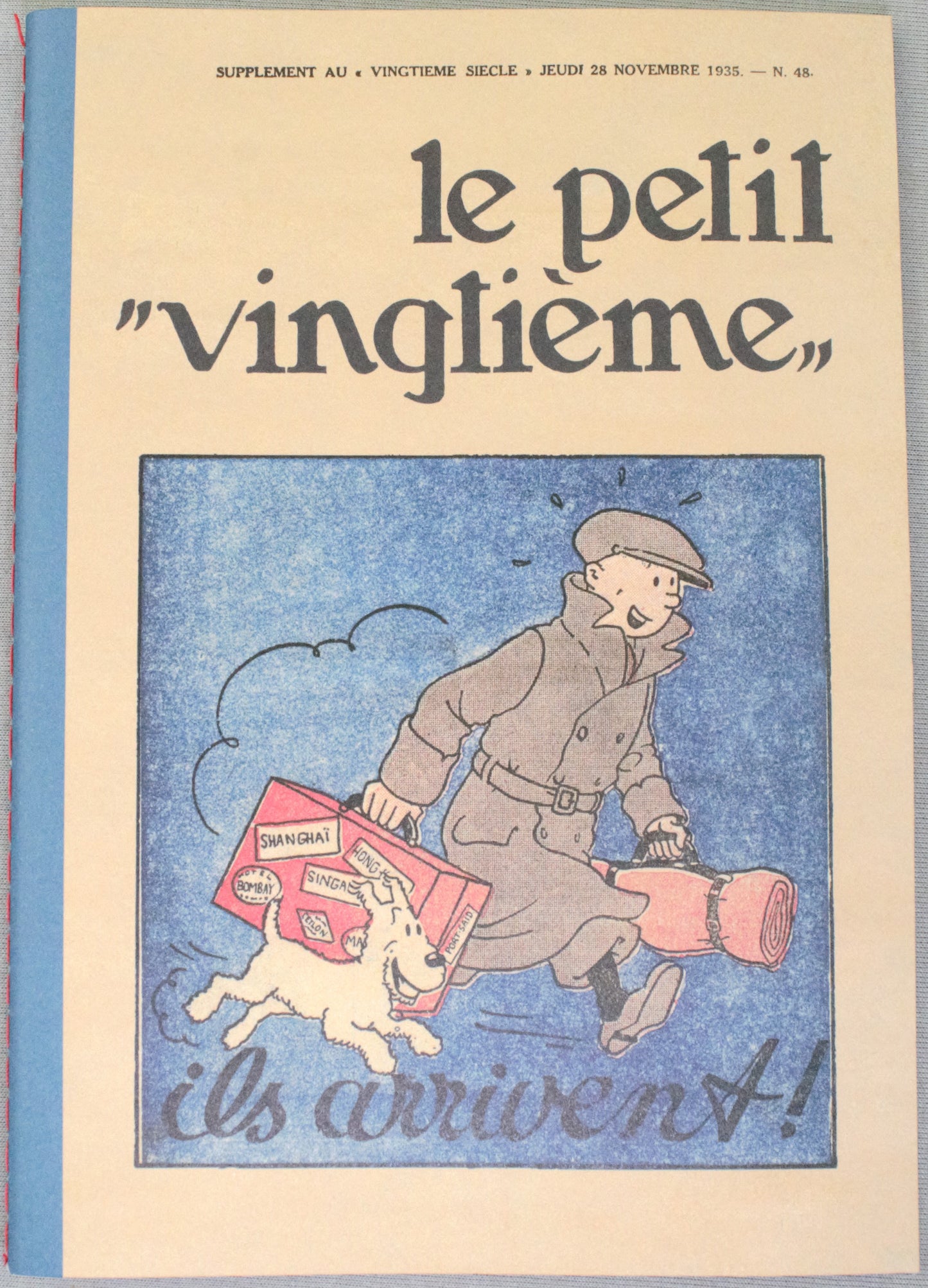 Le Petit Vingtieme Homecoming: Moulinsart Tintin Notepads: A5