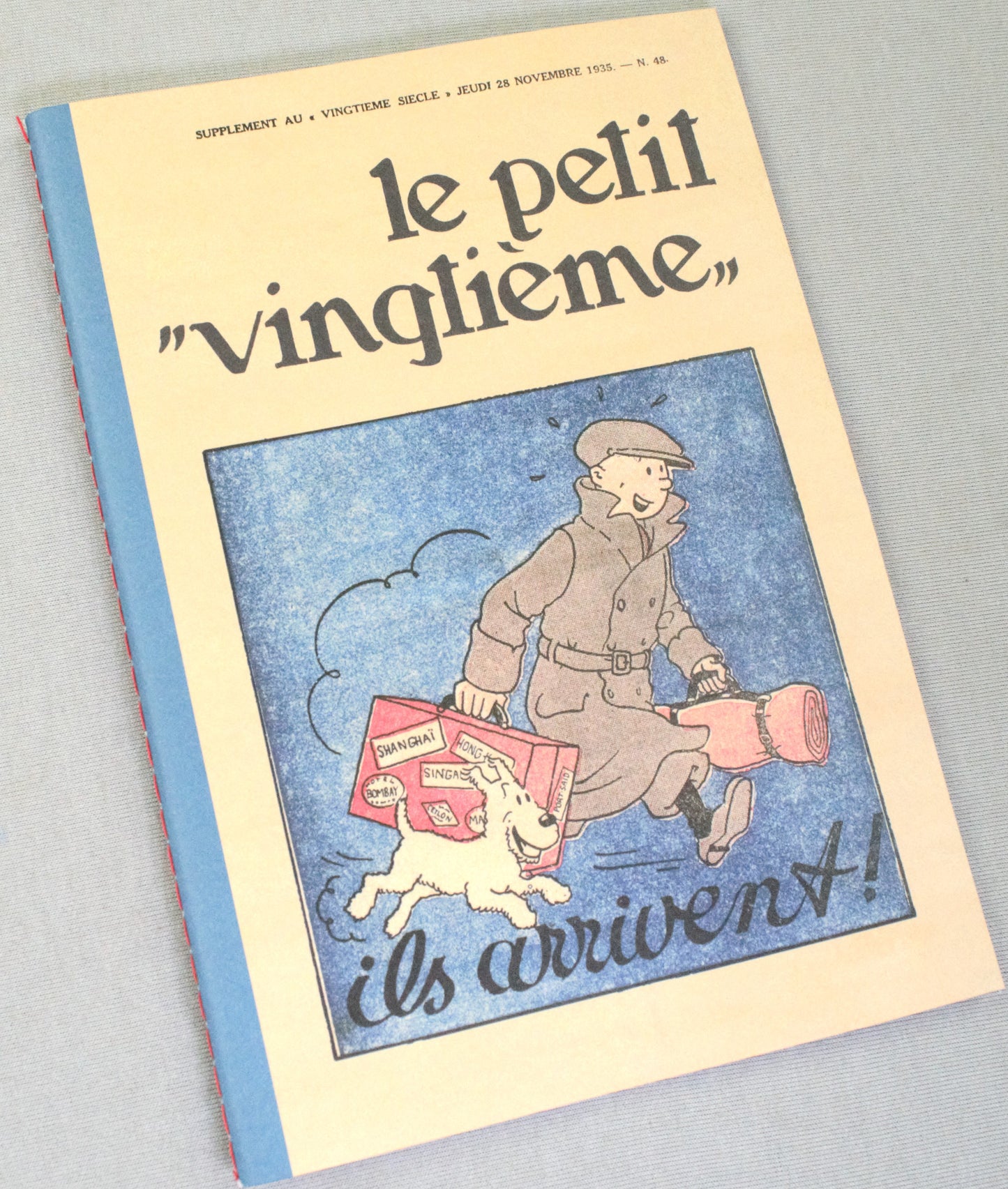 Le Petit Vingtieme Homecoming: Moulinsart Tintin Notepads: A5