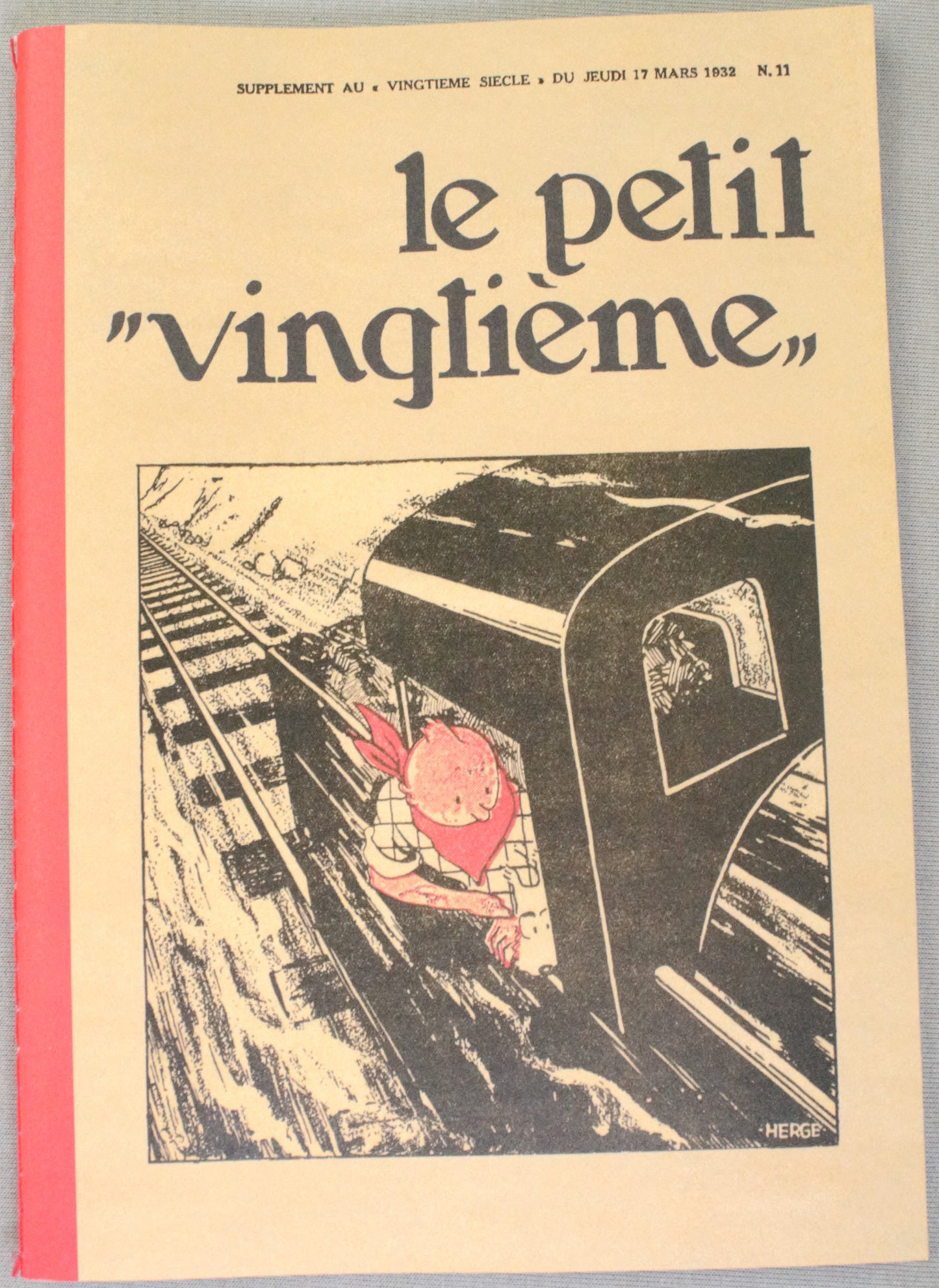 Le Petit Vingtieme Locomotive: Moulinsart Tintin Notepads: A5