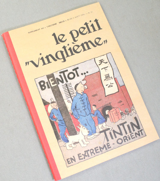 Le Petit Vingtieme "Bientot": Moulinsart Tintin Notepads: A5
