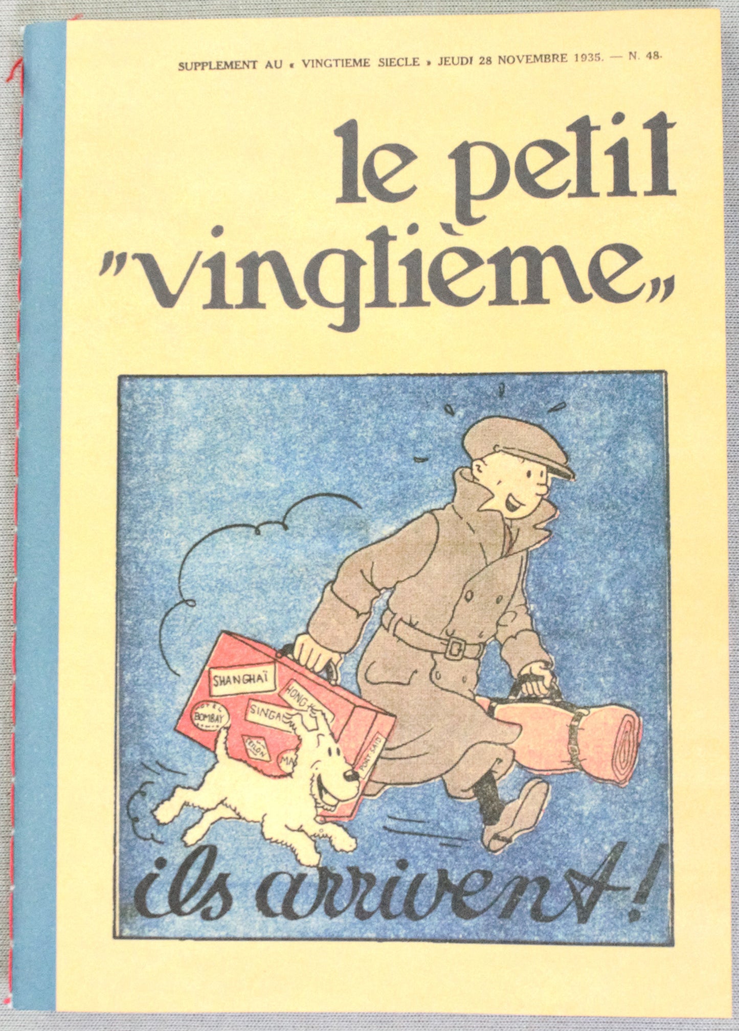Le Petit Vingtieme Homecoming: Moulinsart Tintin Notepads: A6