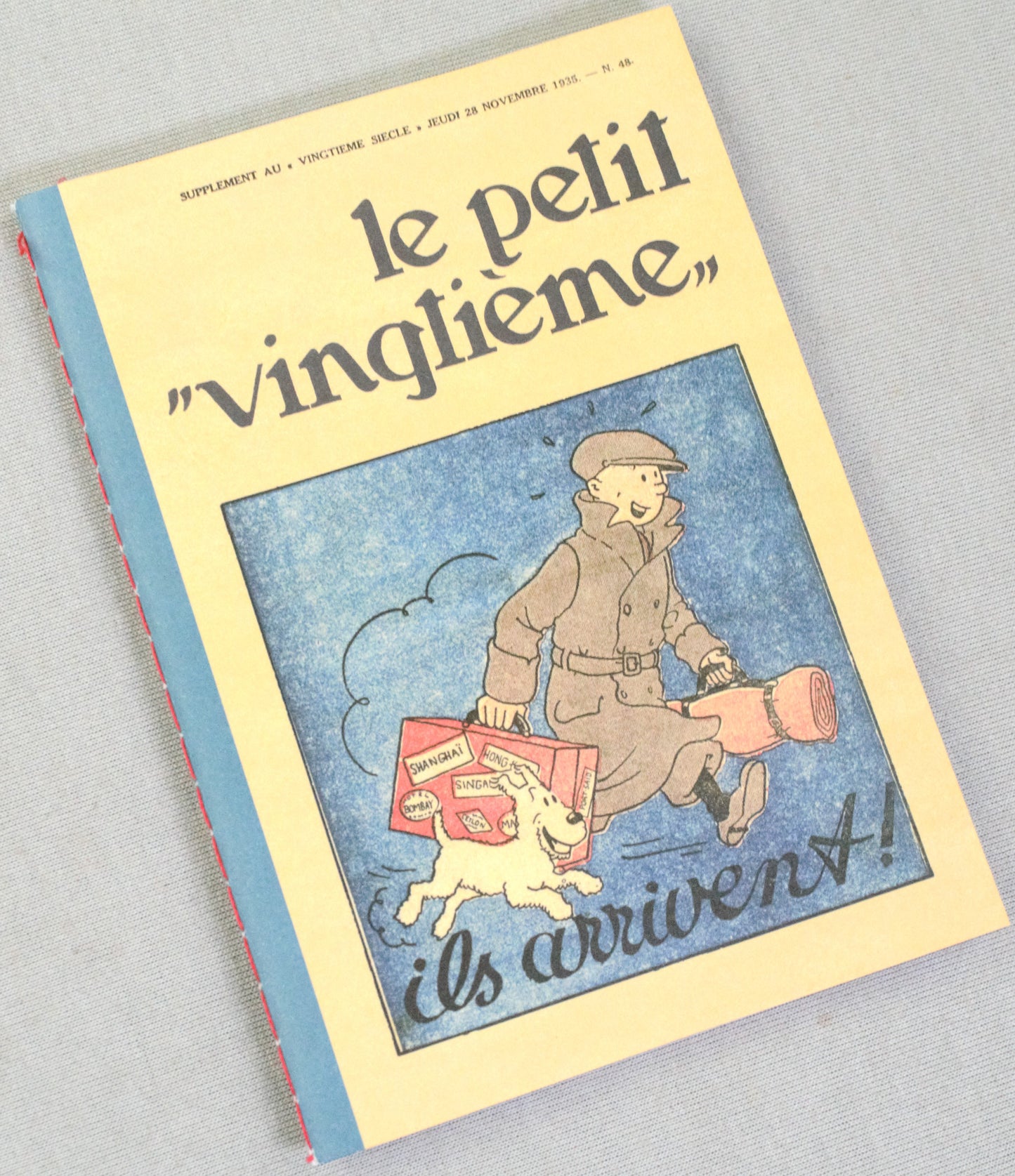 Le Petit Vingtieme Homecoming: Moulinsart Tintin Notepads: A6
