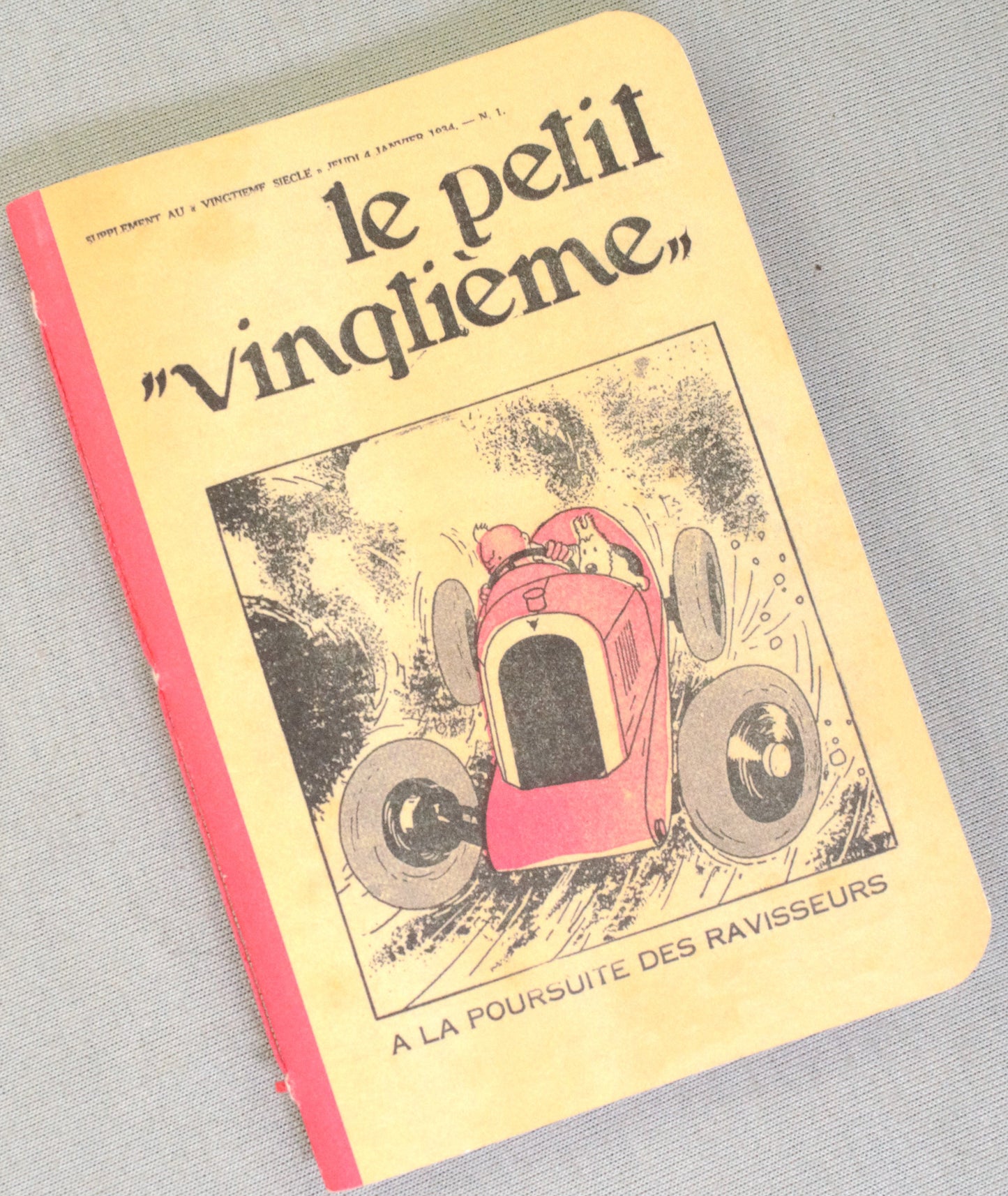 Le Petit Vingtieme Red Car: Moulinsart Tintin Notepads: A6